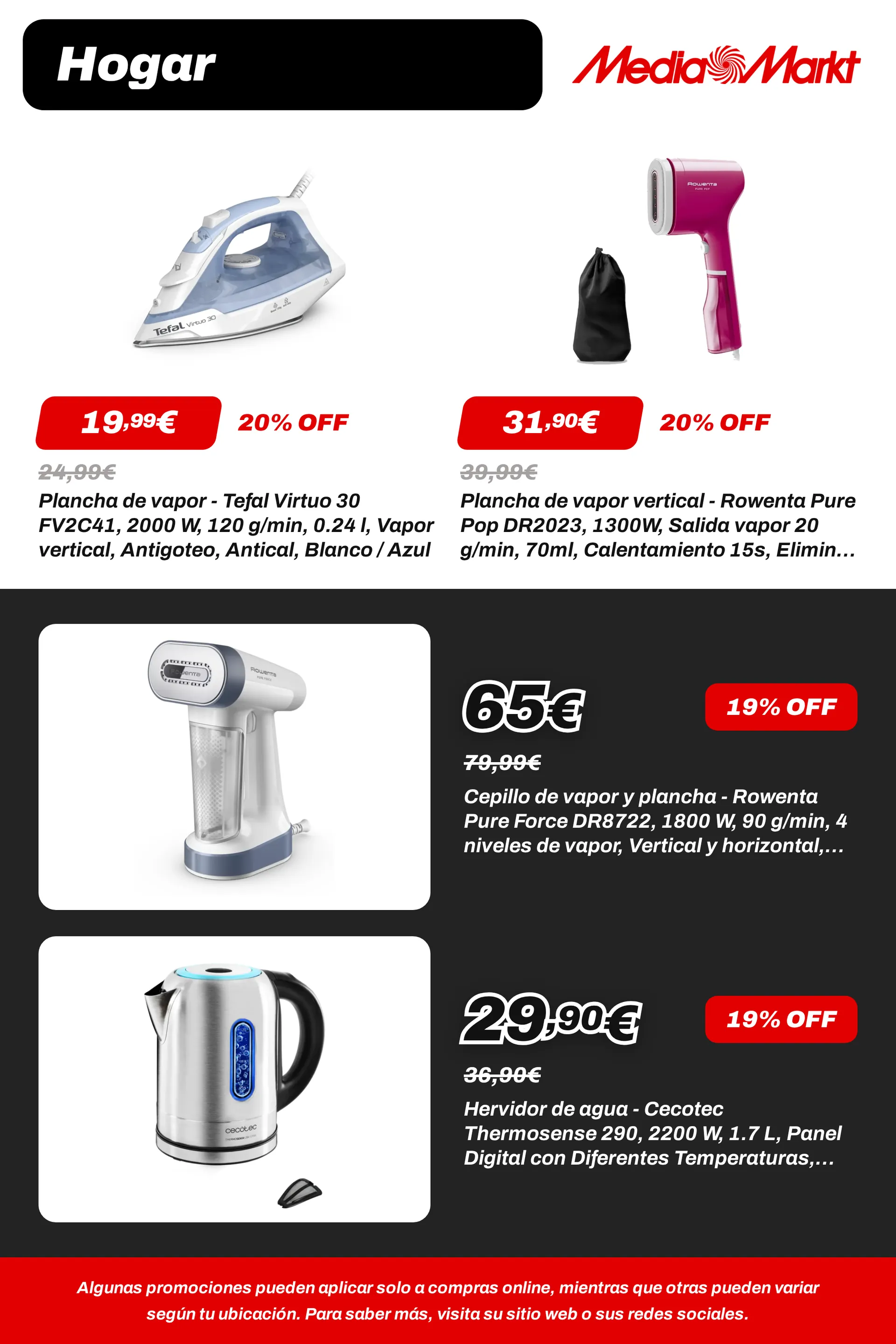 Catálogo de MediaMarkt — Hogar — 2026-09-14 14 de septiembre al 30 de septiembre 2026 - Página 20