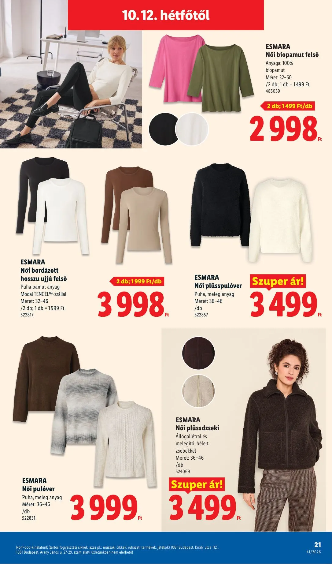 Katalógus Lidl — 2026-10-09 október 9.-tól október 31.-ig 2026. - Oldal 21