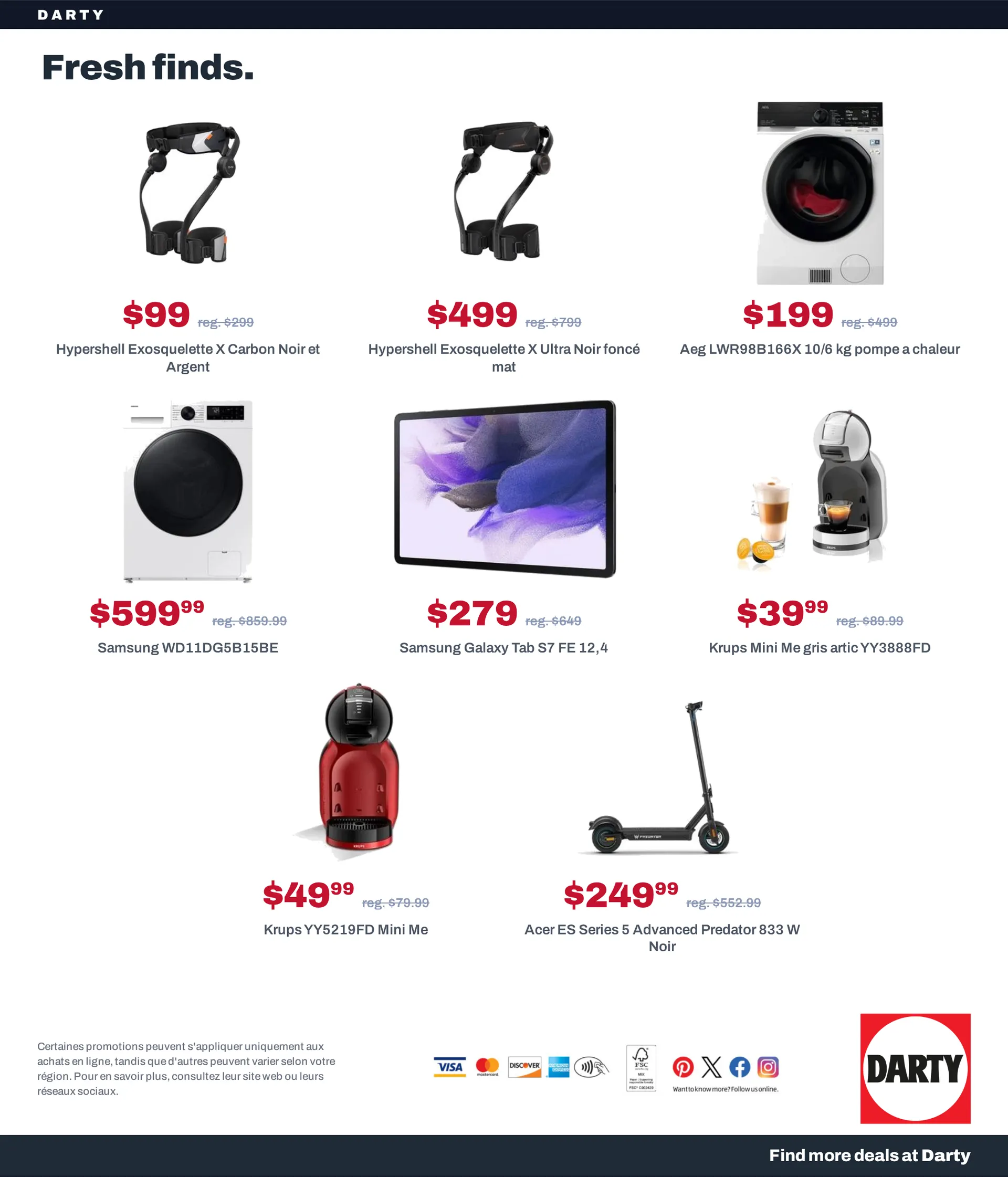 Darty — Catálogo 1 — 2026-10-15 du 15 octobre au 29 octobre 2026 - Catalogue page 21