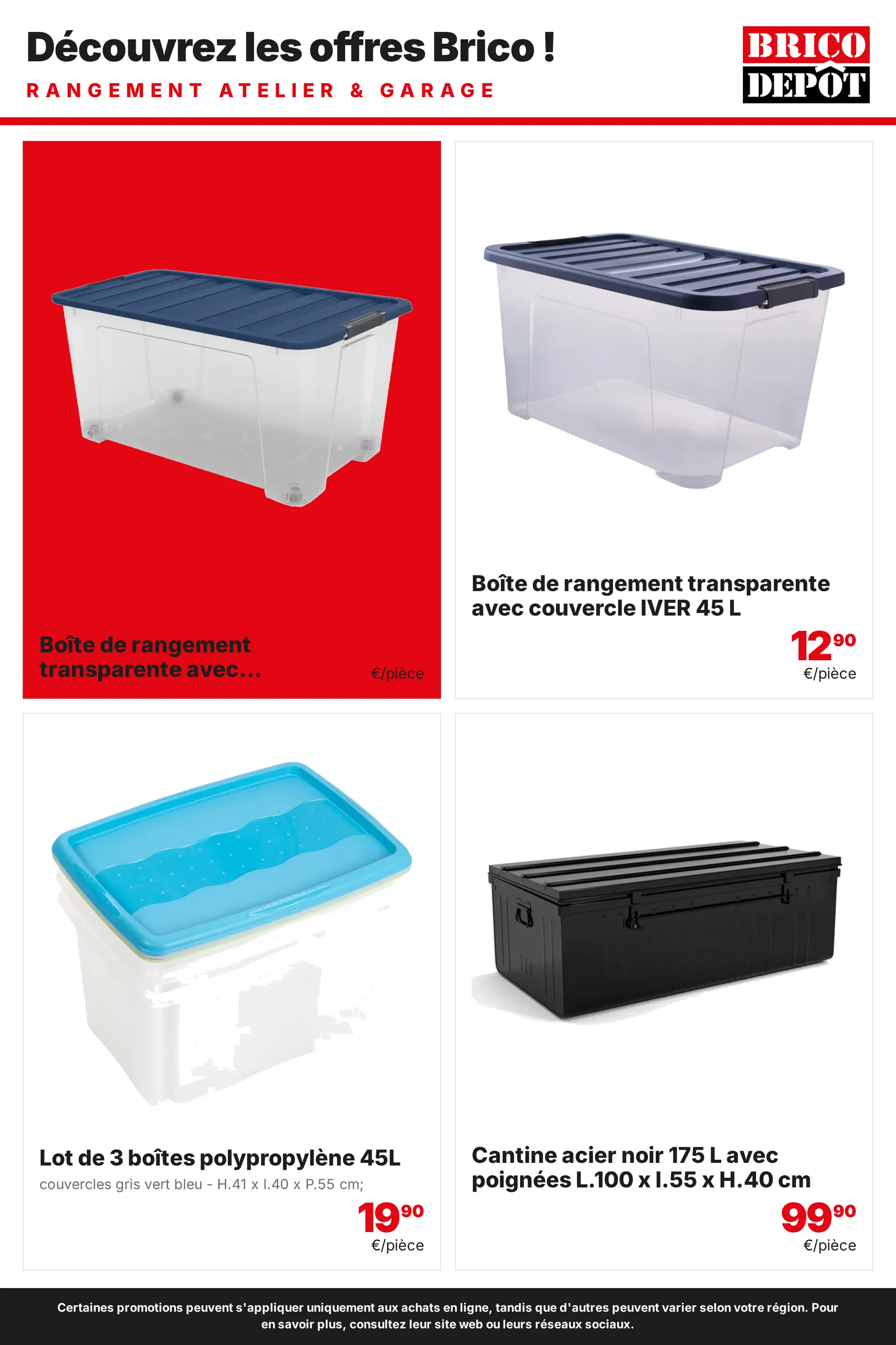 Brico Dépôt — Catálogo 1 — 2026-09-21 du 21 septembre au 5 octobre 2026 - Catalogue page 21