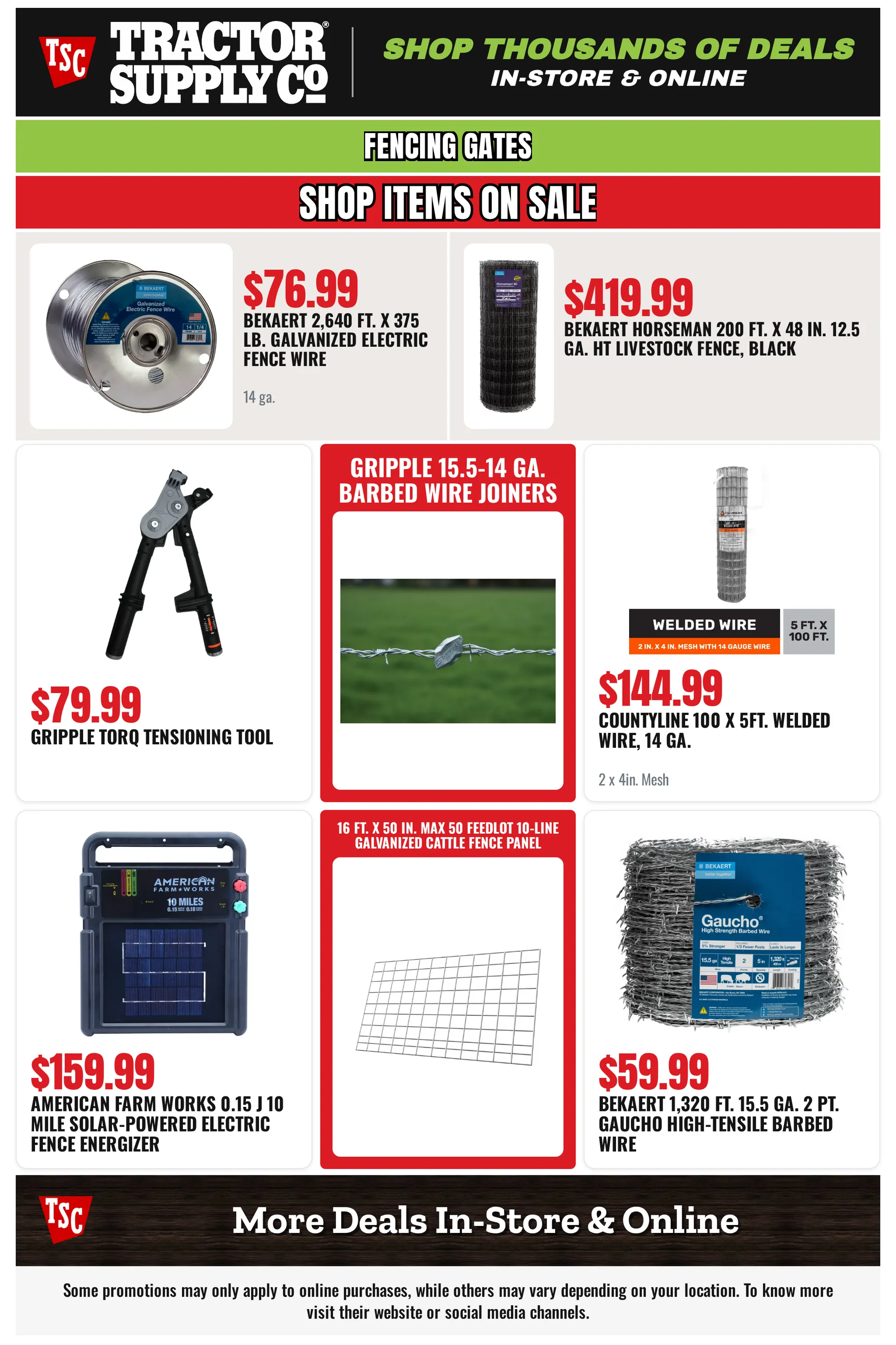 Weekly promotion Tractor Supply Co. — Catálogo 1 — 2026-10-20 spanning from October 20 to November 4 2026 - Page 21 for Catalogue 365