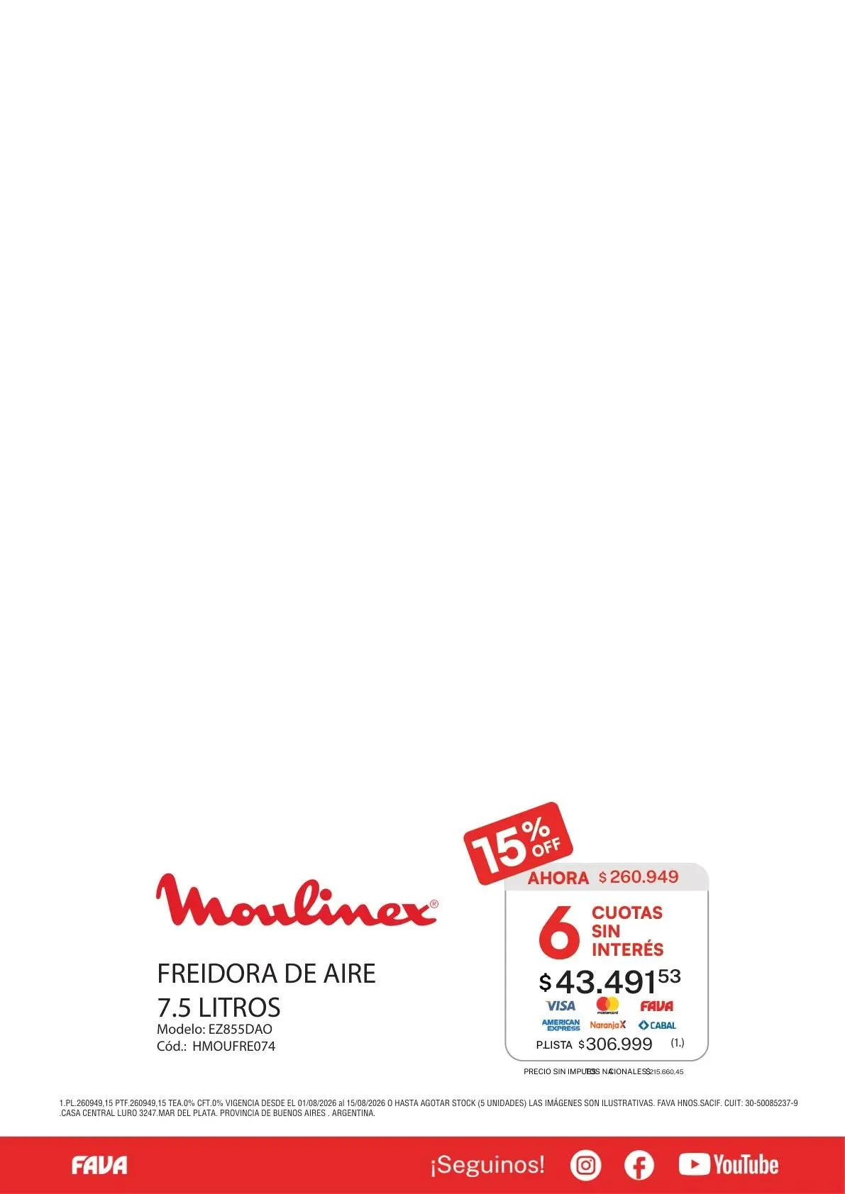 Ofertas de Fava — 2026-08-06 6 de agosto al 31 de agosto 2026 - Página 21 del catálogo