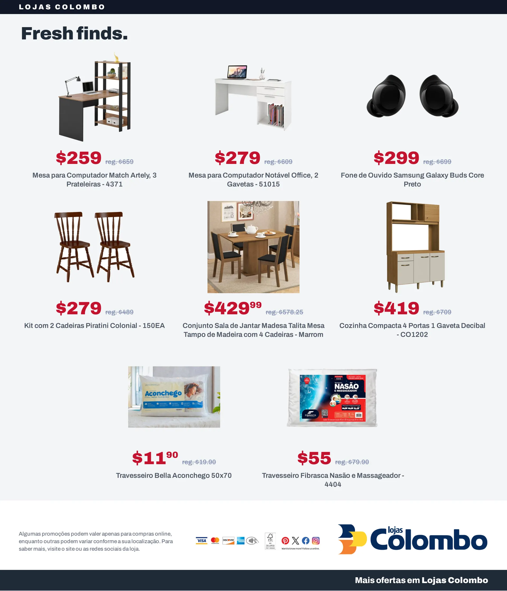 Encarte de Lojas Colombo — 2026-09-24 24 de setembro até 1 de outubro 2026 - Pagina 21