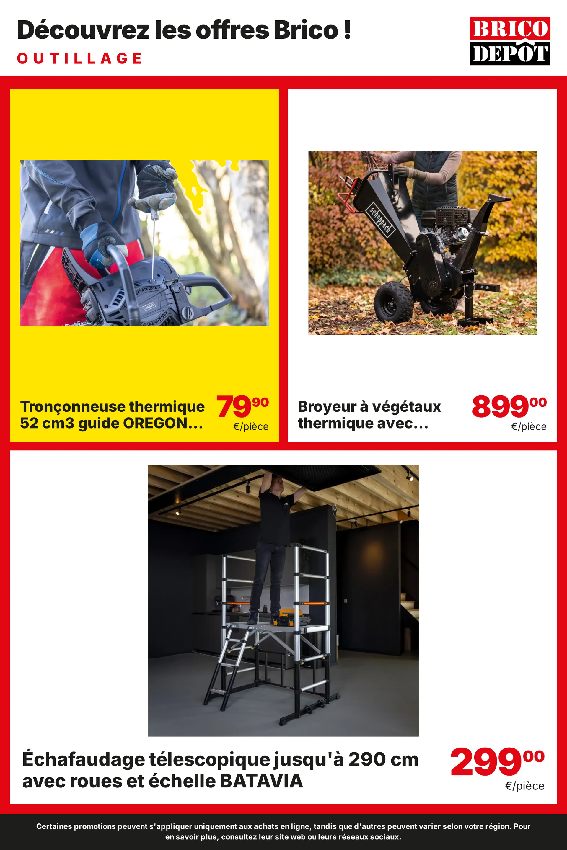Brico Dépôt — 2026-10-22 du 22 octobre au 6 novembre 2026 - Catalogue page 21
