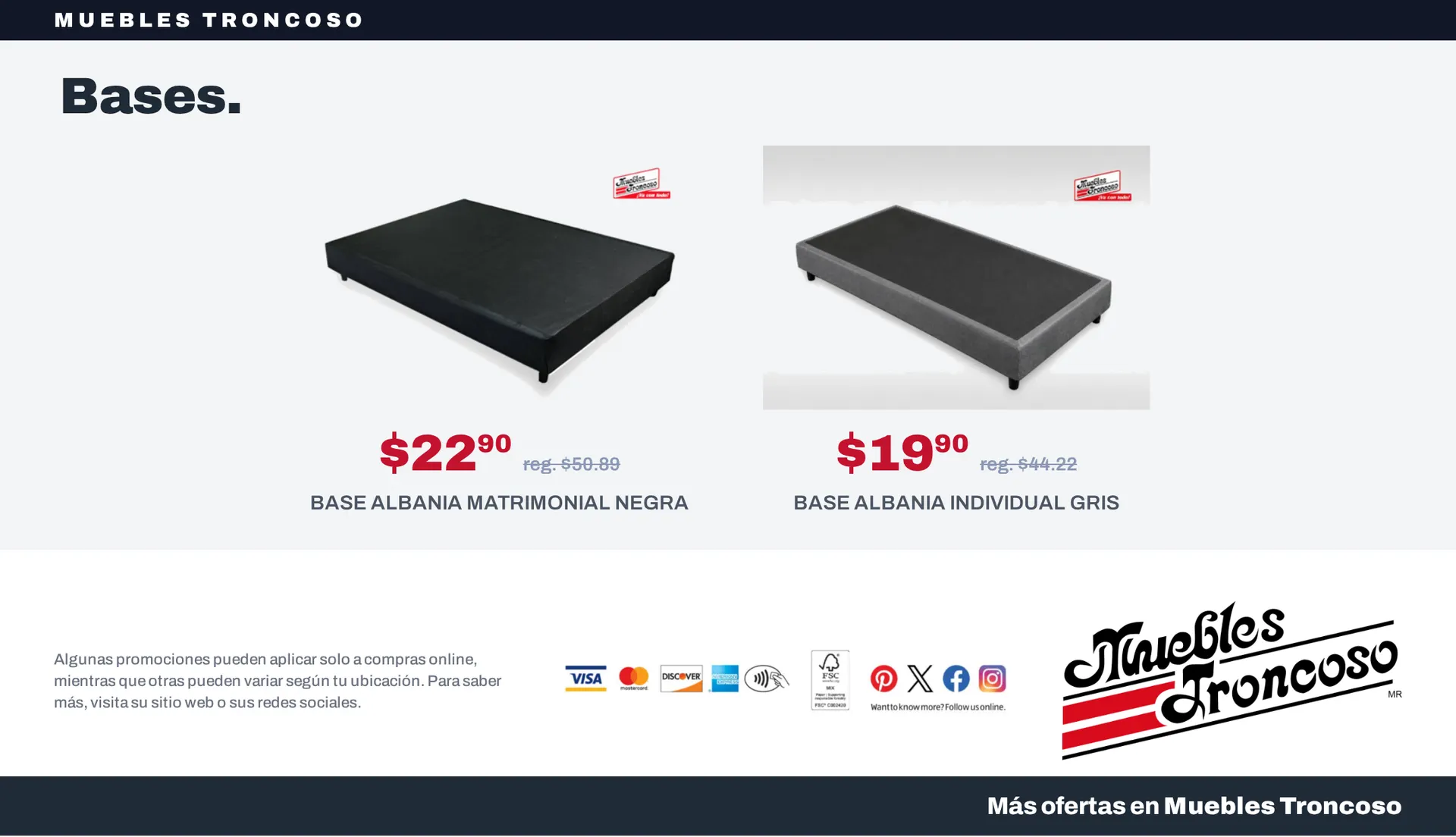 Catálogo de Muebles Troncoso — 2026-09-30 30 de septiembre al 7 de octubre 2026 - Pagina 21