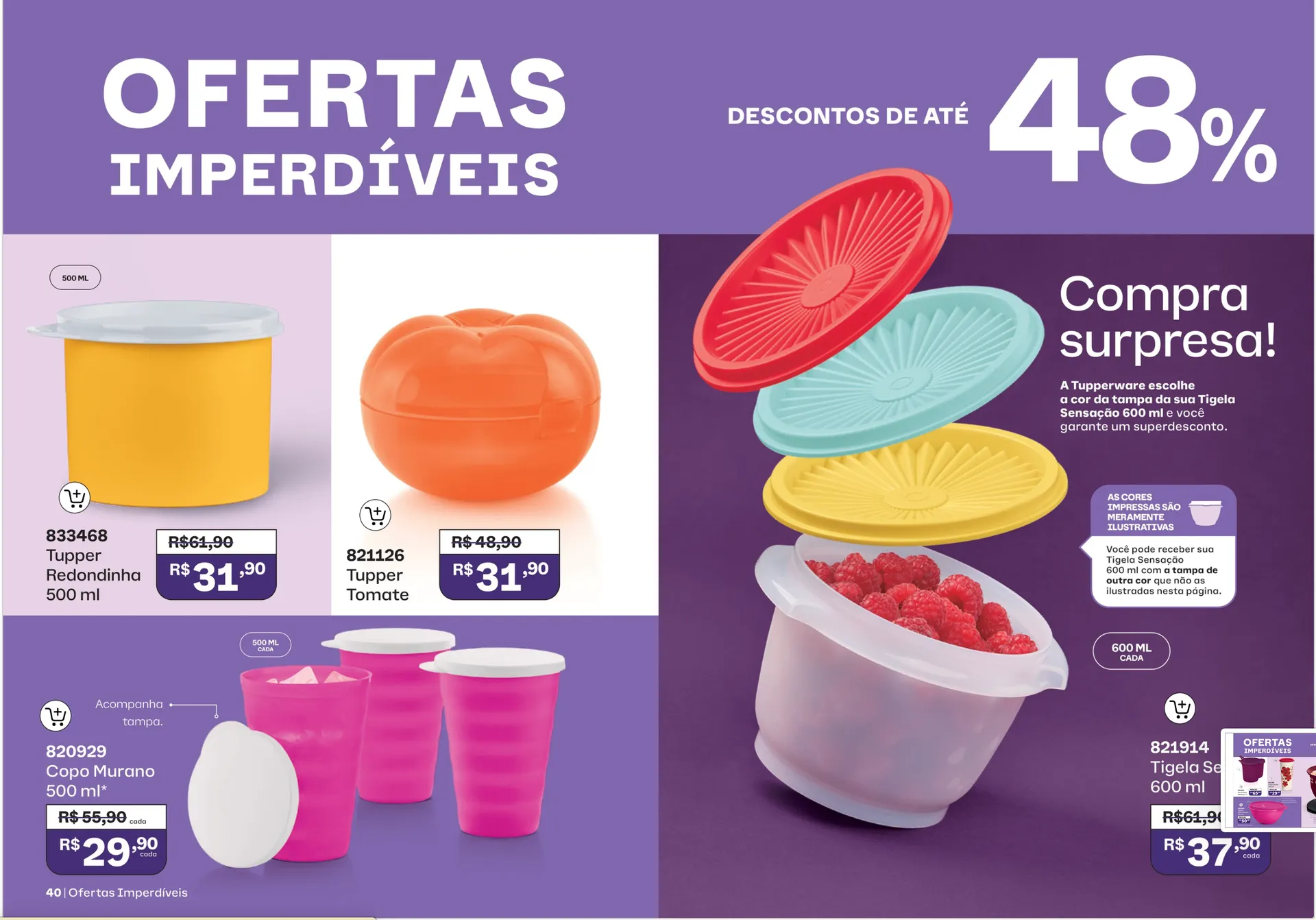 Encarte de Tupperware — 2026-09-01 1 de setembro até 30 de setembro 2026 - Pagina 21