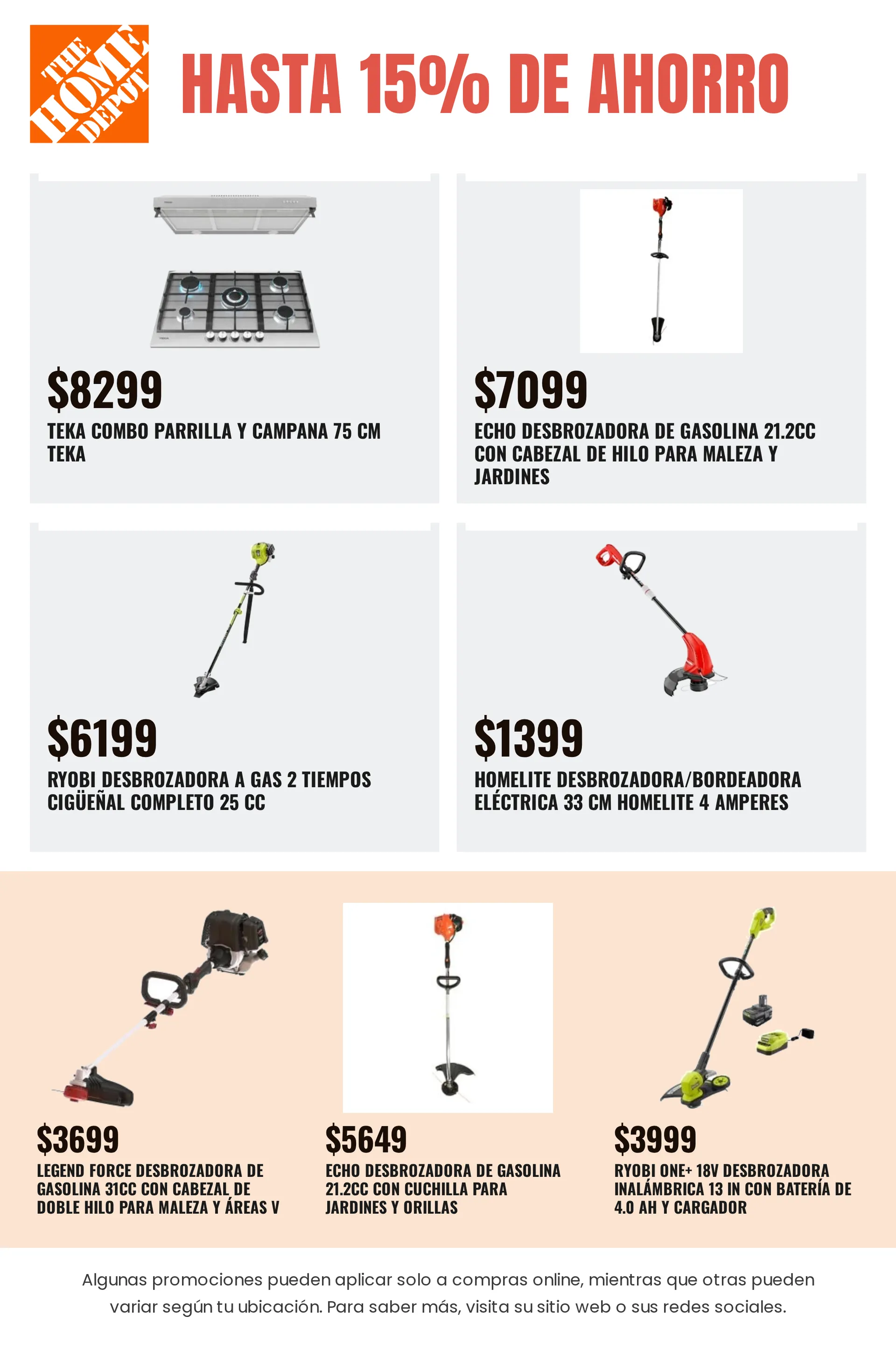 Catálogo de The Home Depot — Catálogo 2 — 2026-09-22 22 de septiembre al 7 de octubre 2026 - Pagina 21