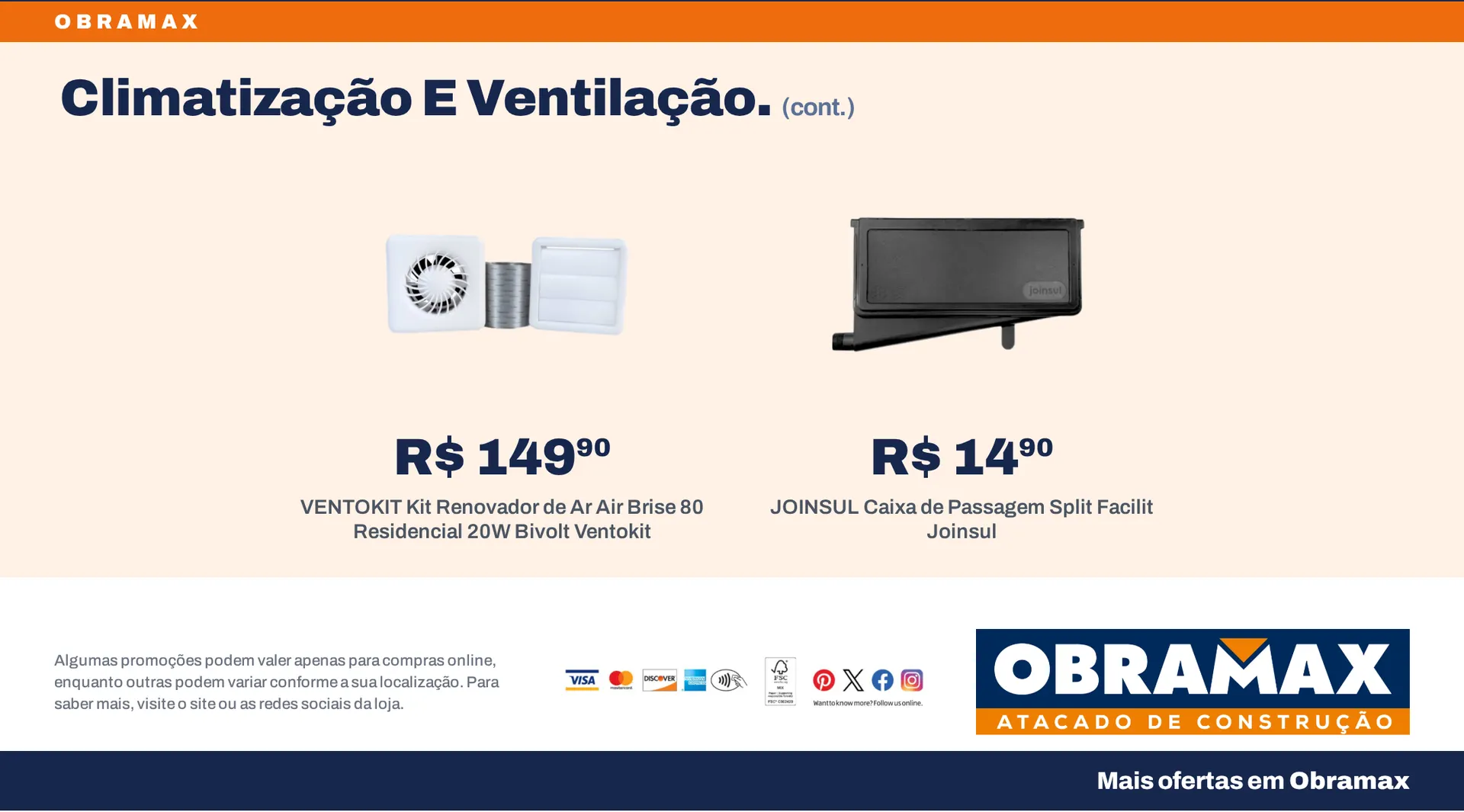 Encarte de Obramax — 2026-08-14 14 de agosto até 21 de agosto 2026 - Pagina 22