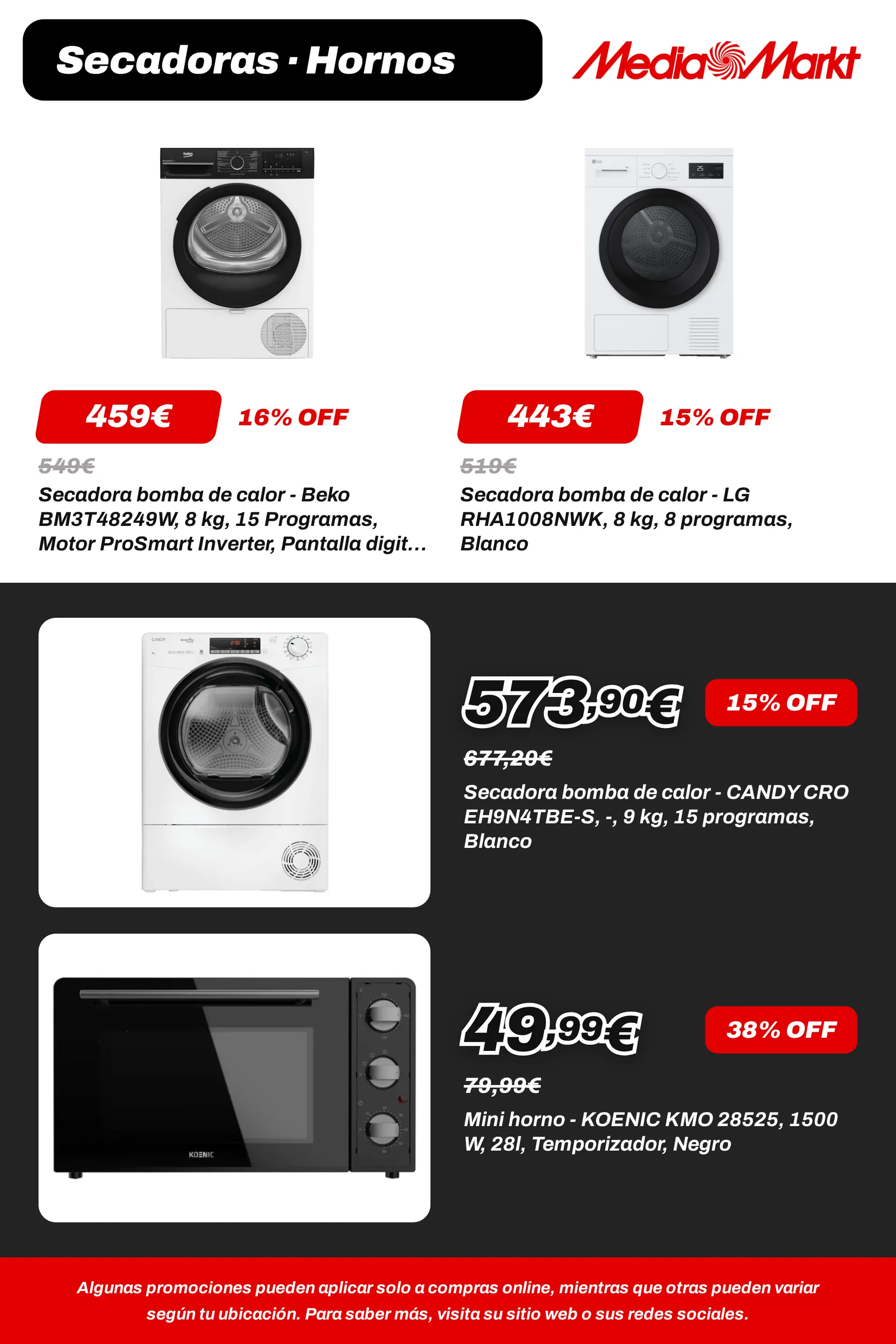 Catálogo de MediaMarkt — Catálogo 1 — 2026-10-20 20 de octubre al 3 de noviembre 2026 - Página 22