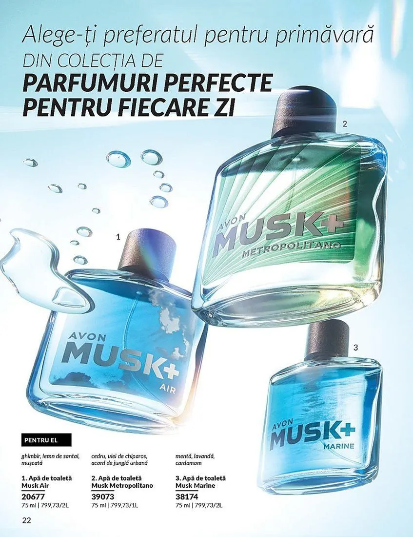 Catalog Avon Netarat de la 1 aprilie până la 30 aprilie 2025 - Revista Pagina 22