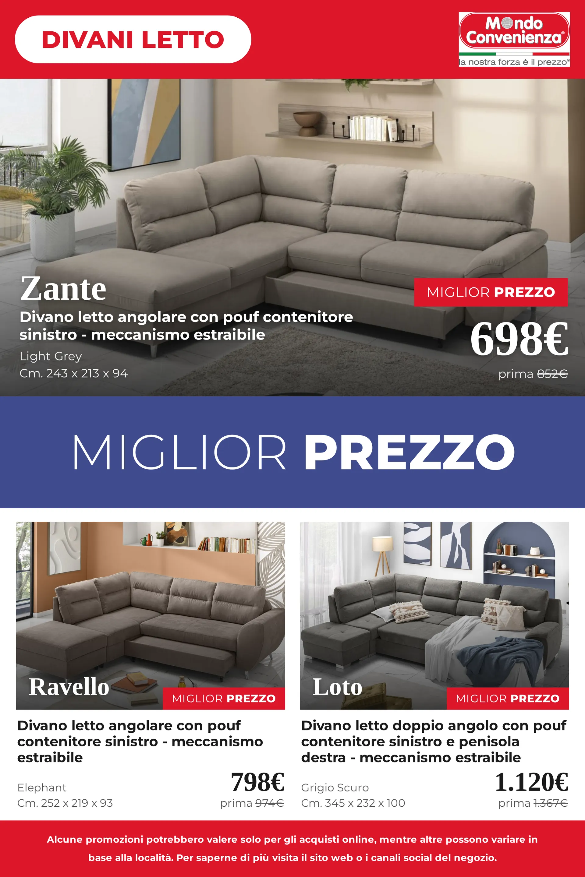Mondo Convenienza — 2026-09-08 da 8 settembre a 23 settembre di 2026 - Pagina del volantino 22