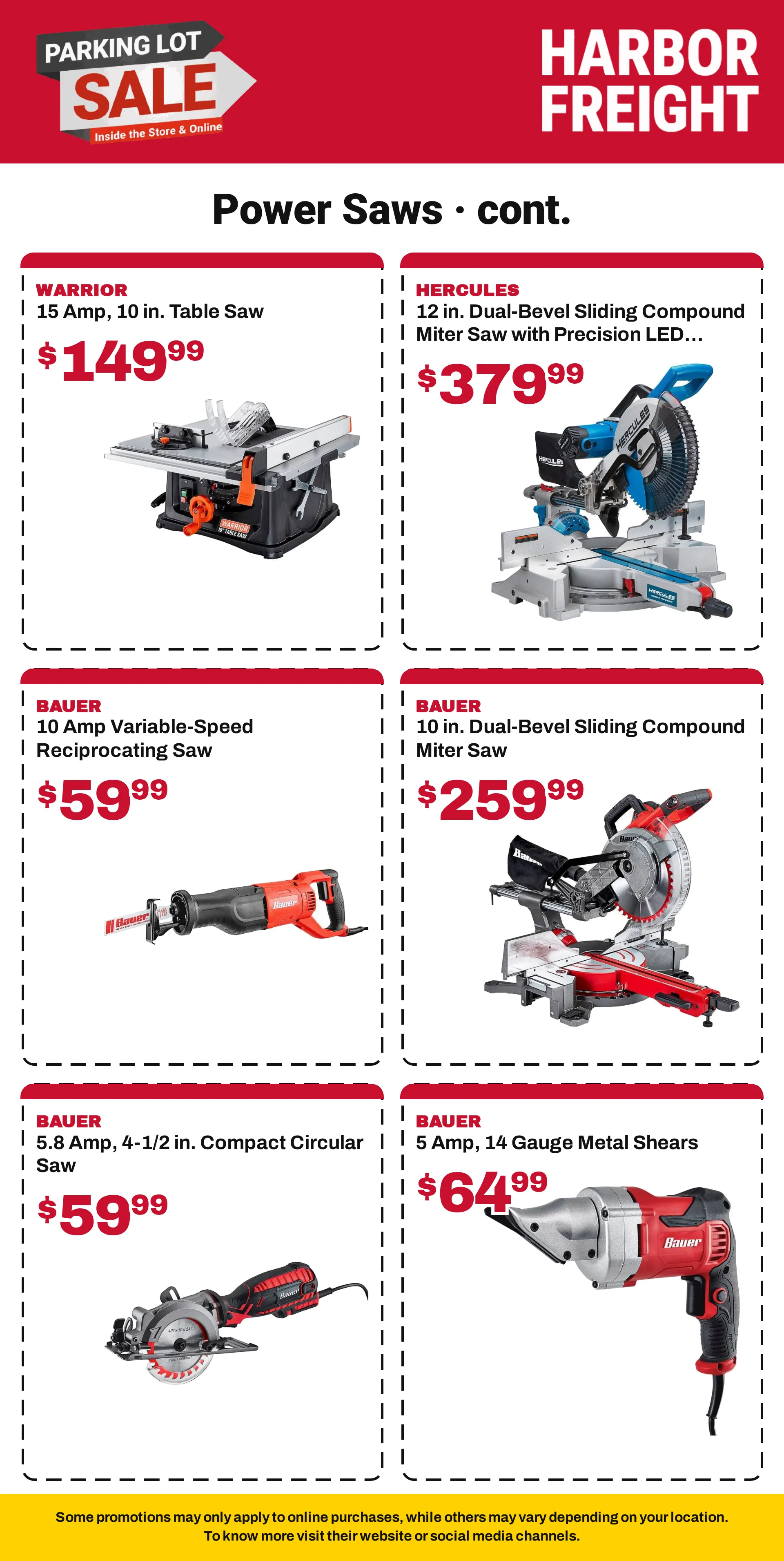Weekly ad Harbor Freight - 2026-09-01 from September 1 to September 10 2026 - Page 22