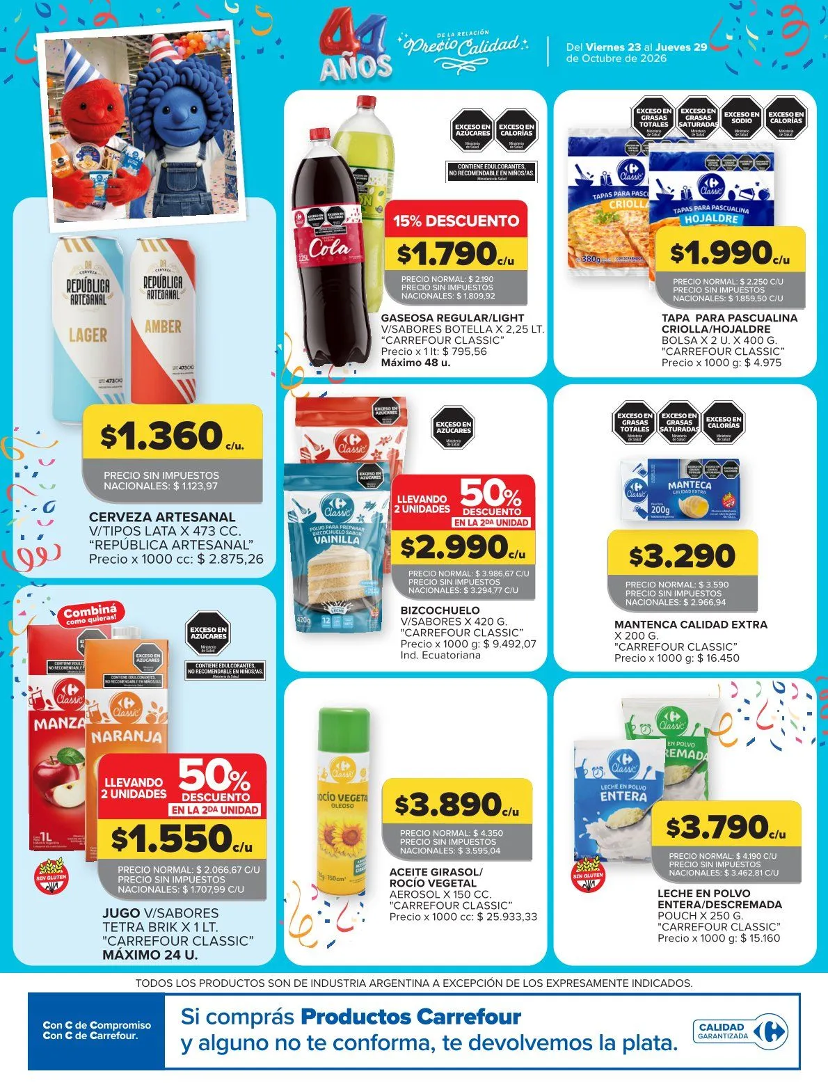 Ofertas de Carrefour — 2026-10-23 23 de octubre al 29 de octubre 2026 - Página 22 del catálogo
