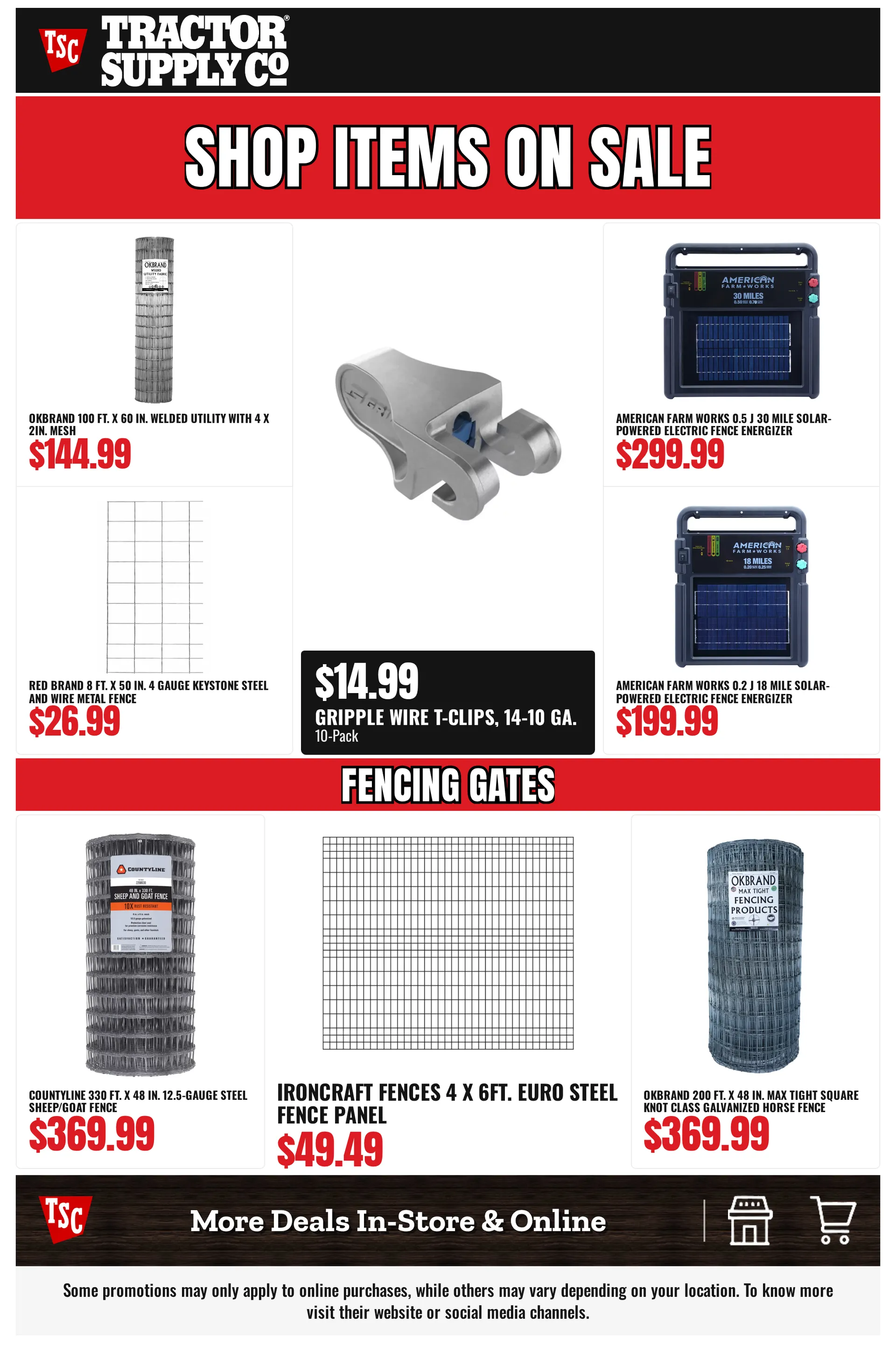 Weekly promotion Tractor Supply Co. — Catálogo 1 — 2026-10-20 spanning from October 20 to November 4 2026 - Page 22 for Catalogue 365
