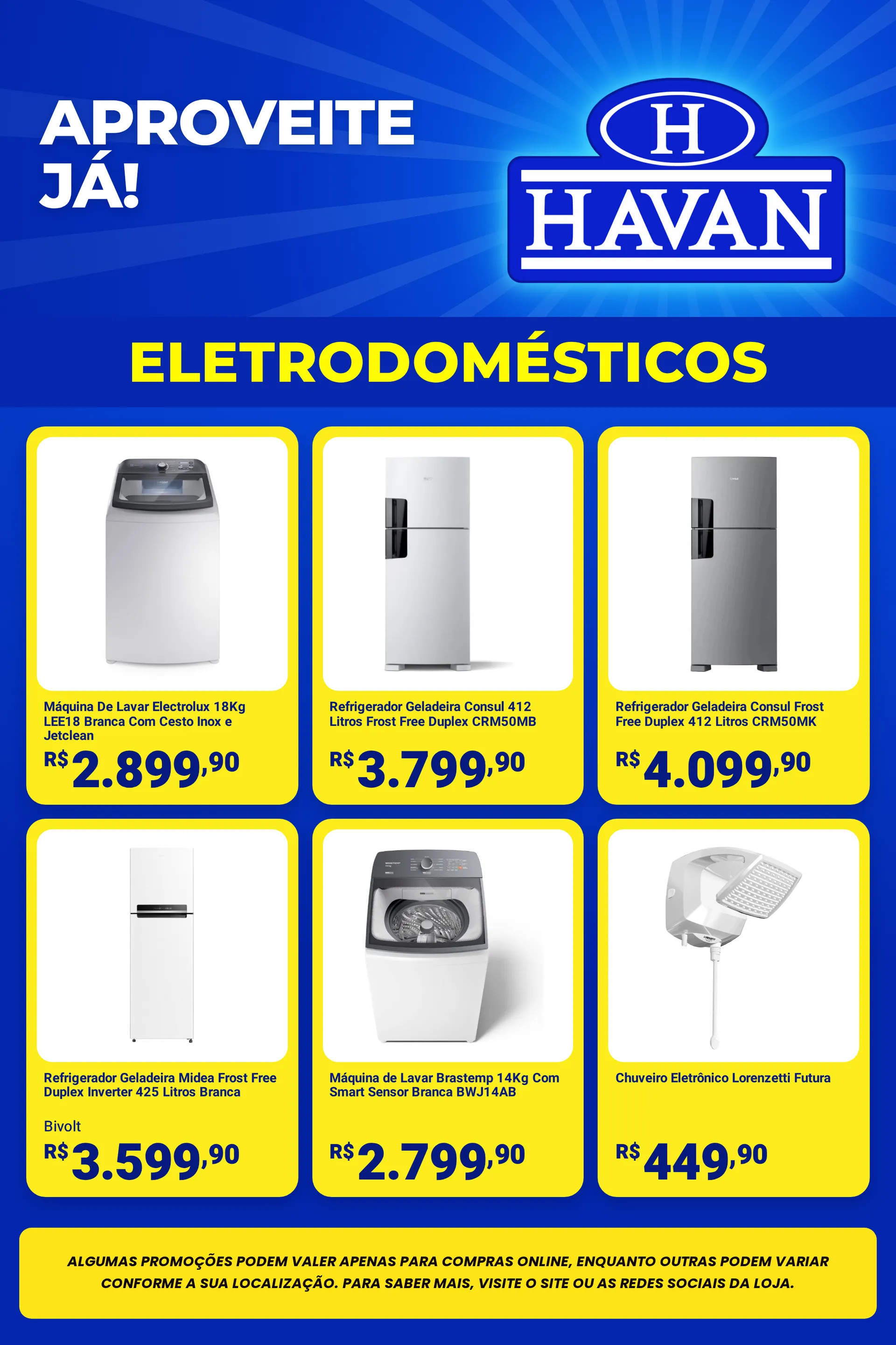 Encarte de Havan — Catálogo 3 — 2026-09-23 23 de setembro até 14 de outubro 2026 - Pagina 22