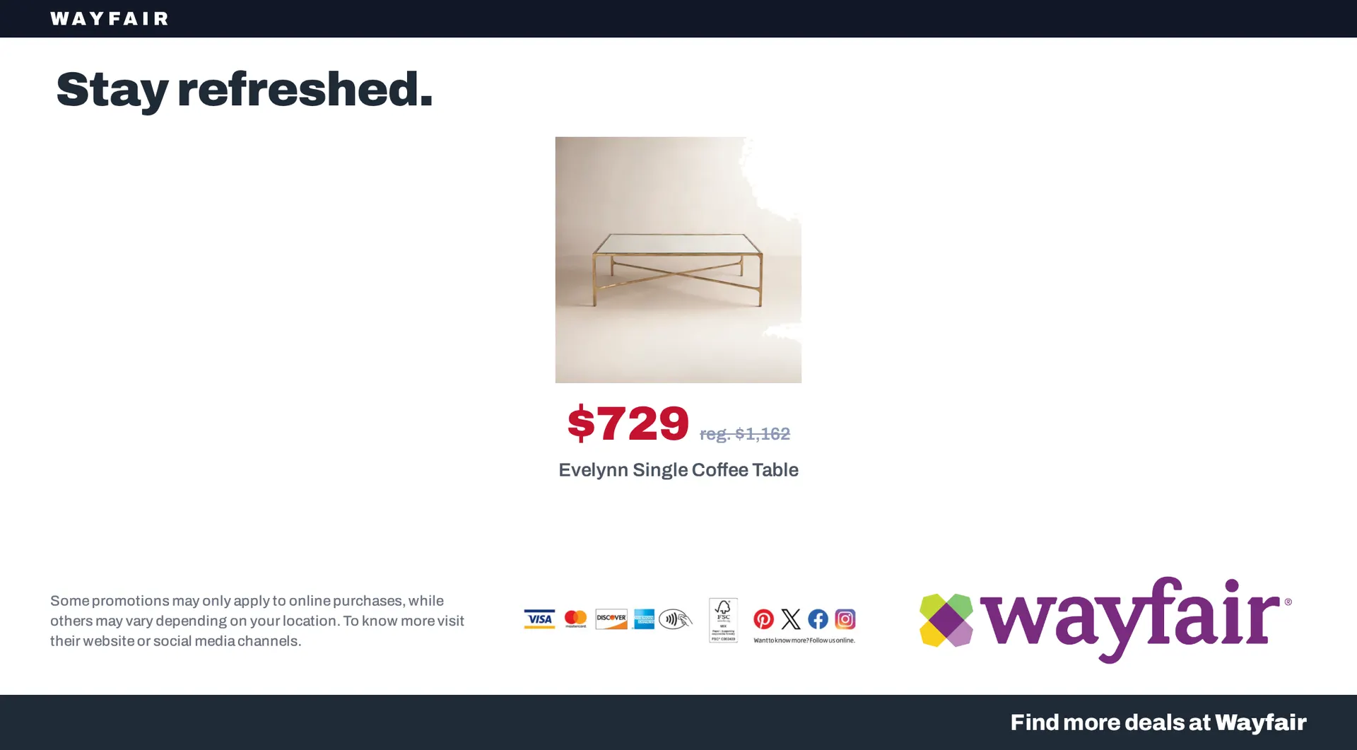 Weekly ad Wayfair — 2026-10-09 from October 9 to October 16 2026 - Page 22