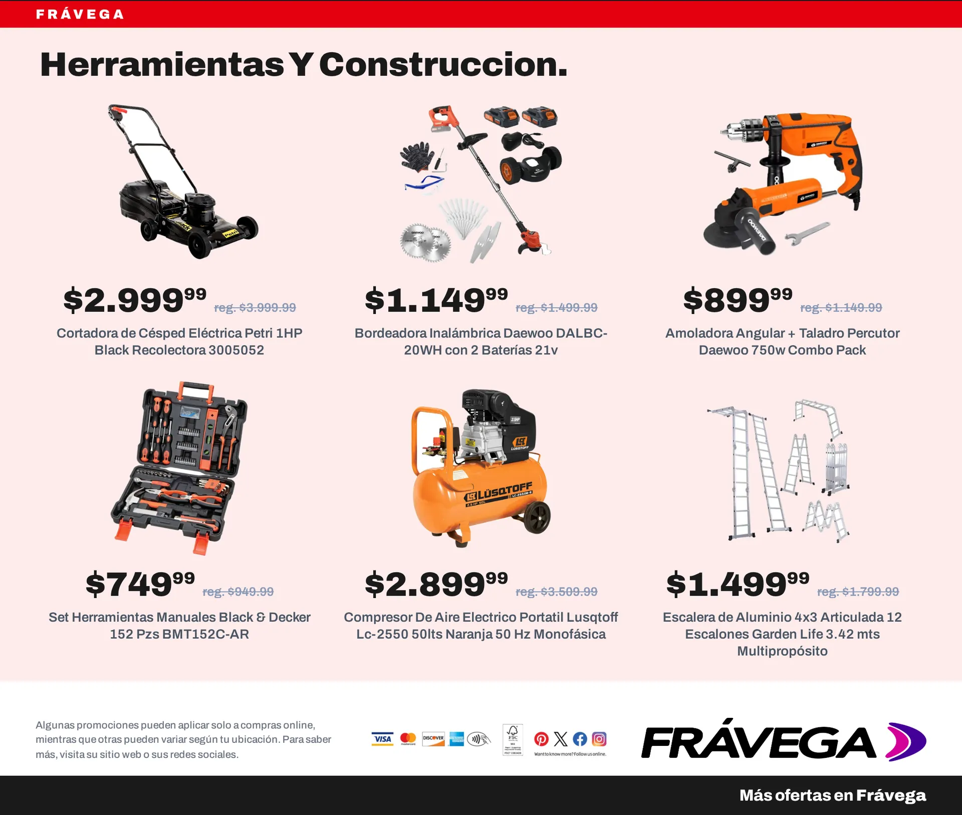 Ofertas de Frávega — 2026-10-02 2 de octubre al 9 de octubre 2026 - Página 22 del catálogo