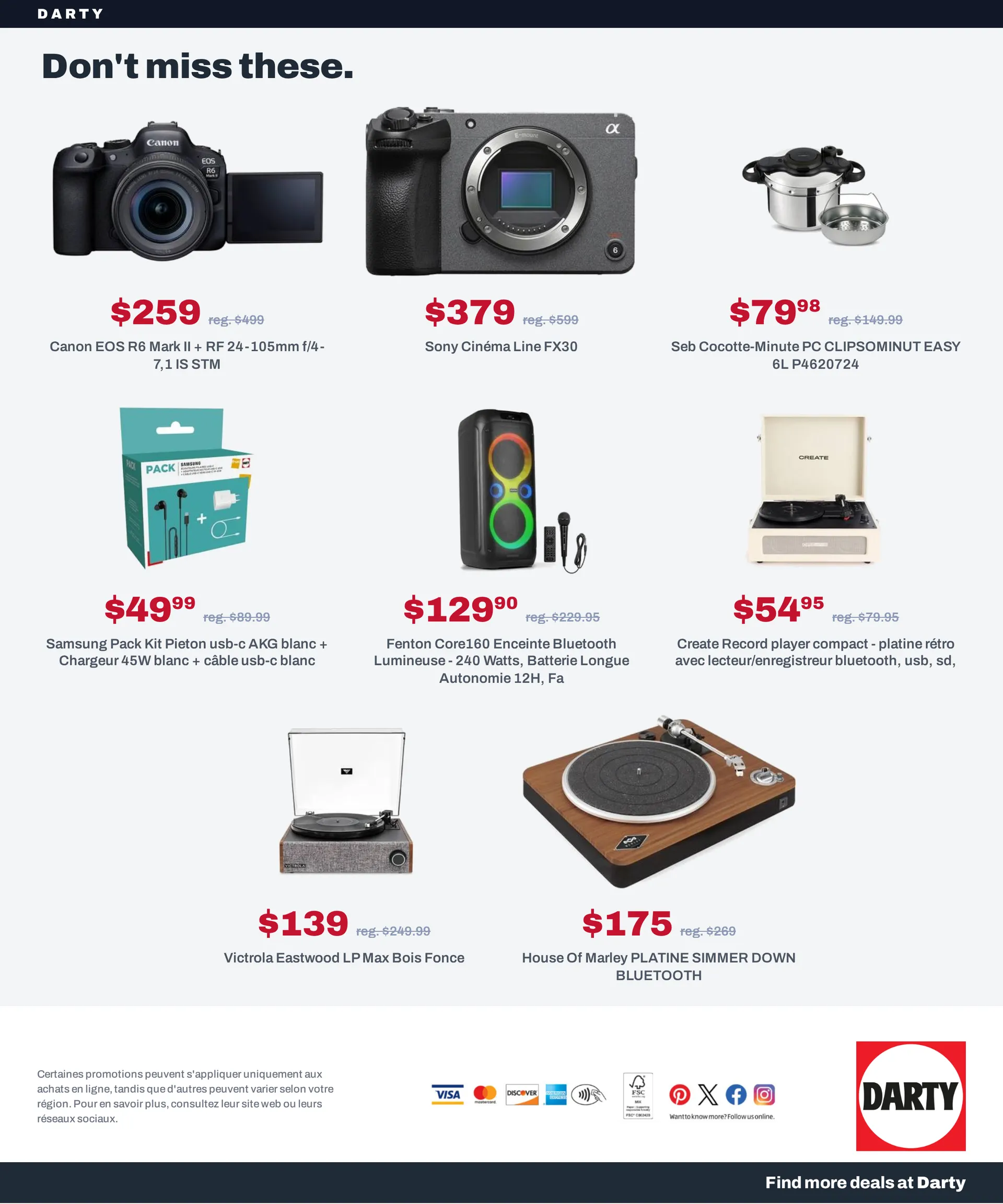 Darty — Catálogo 1 — 2026-10-15 du 15 octobre au 29 octobre 2026 - Catalogue page 22