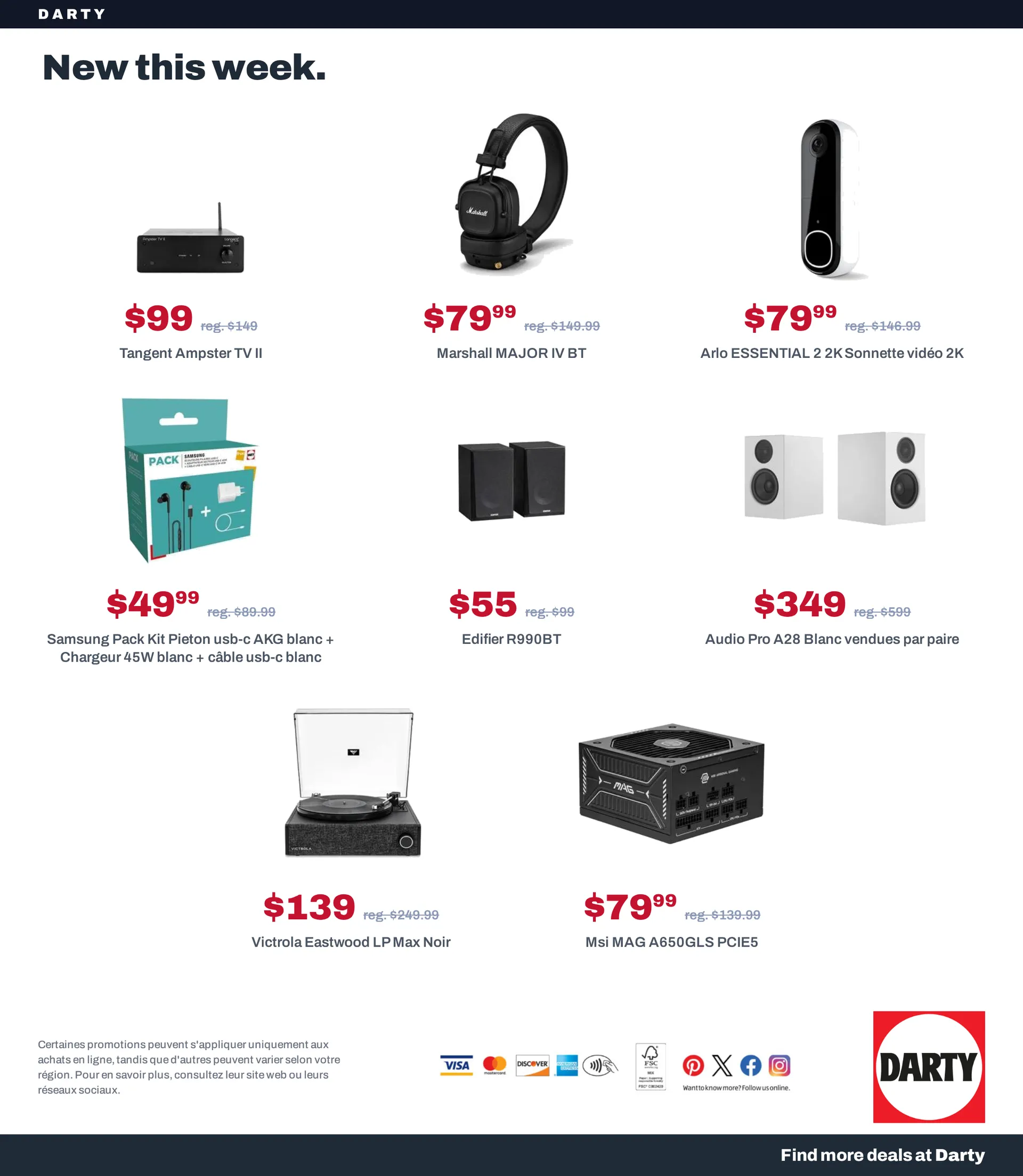 Darty — 2026-10-29 du 29 octobre au 12 novembre 2026 - Catalogue page 22
