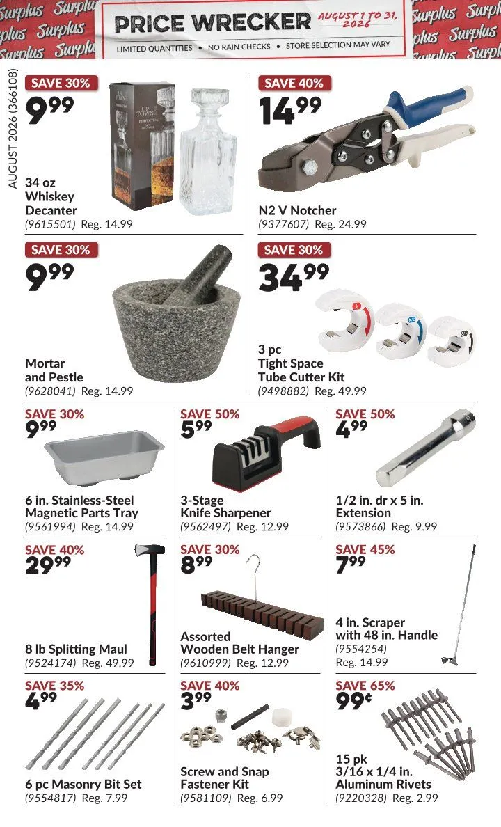 Princess Auto — 2026-08-20 from August 1 to August 31 2026 - flyer page 22