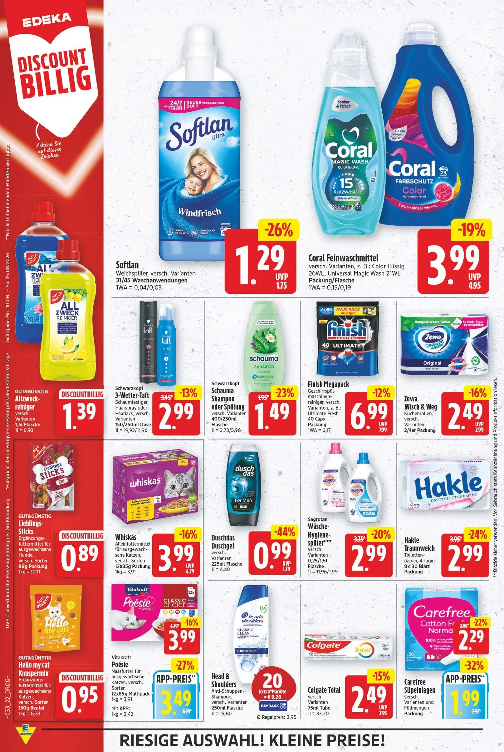 Edeka — 2026-08-10 von 10. August bis 25. August 2026 - Prospekt seite 22