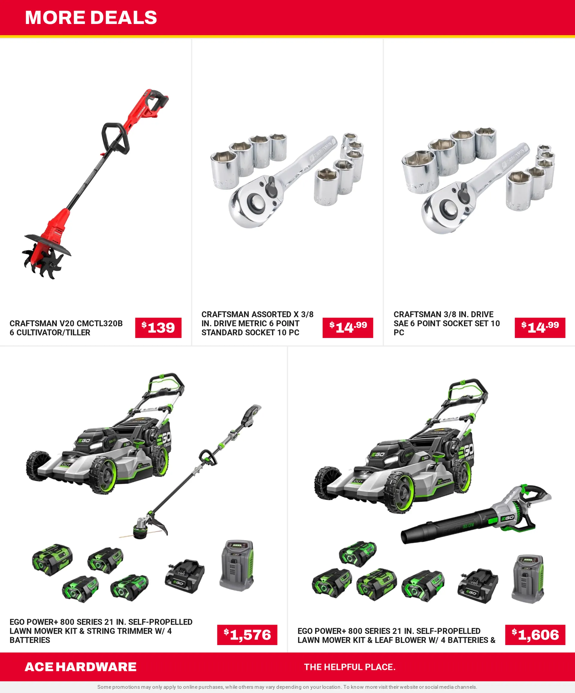 Weekly ad ACE Hardware — Outdoor — 2026-09-23 from September 23 to October 15 2026 - Page 22