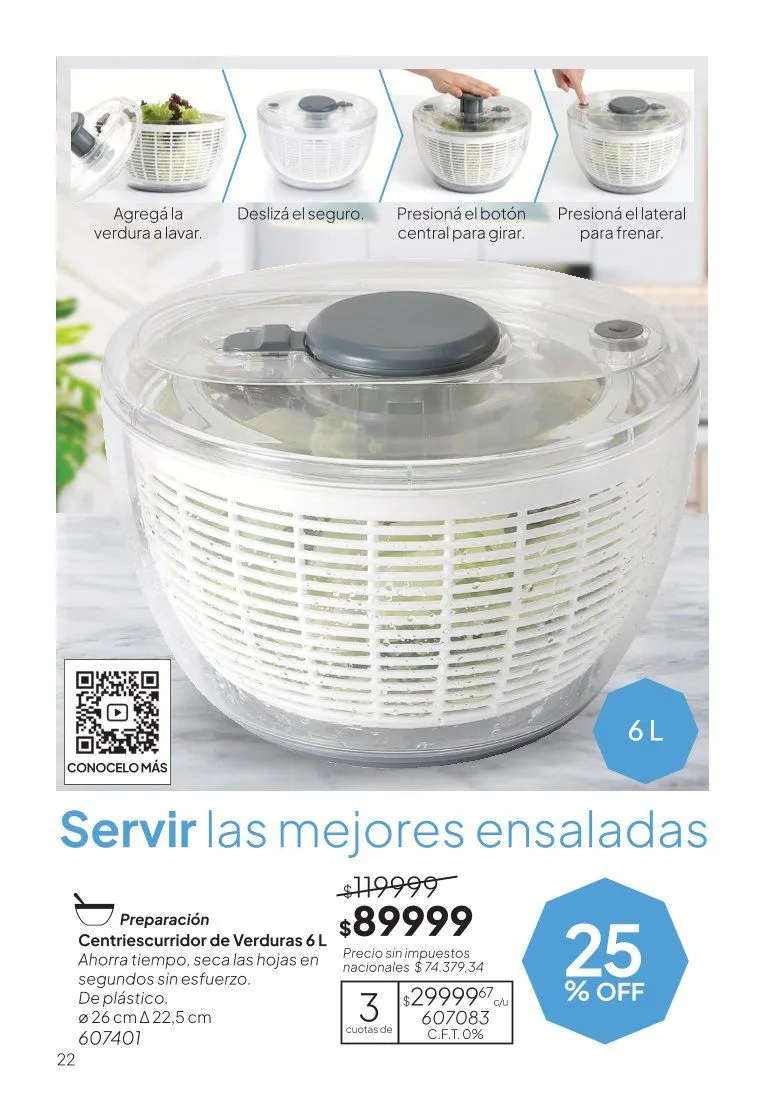 Ofertas de Tupperware — 2026-10-07 7 de octubre al 31 de octubre 2026 - Página 22 del catálogo