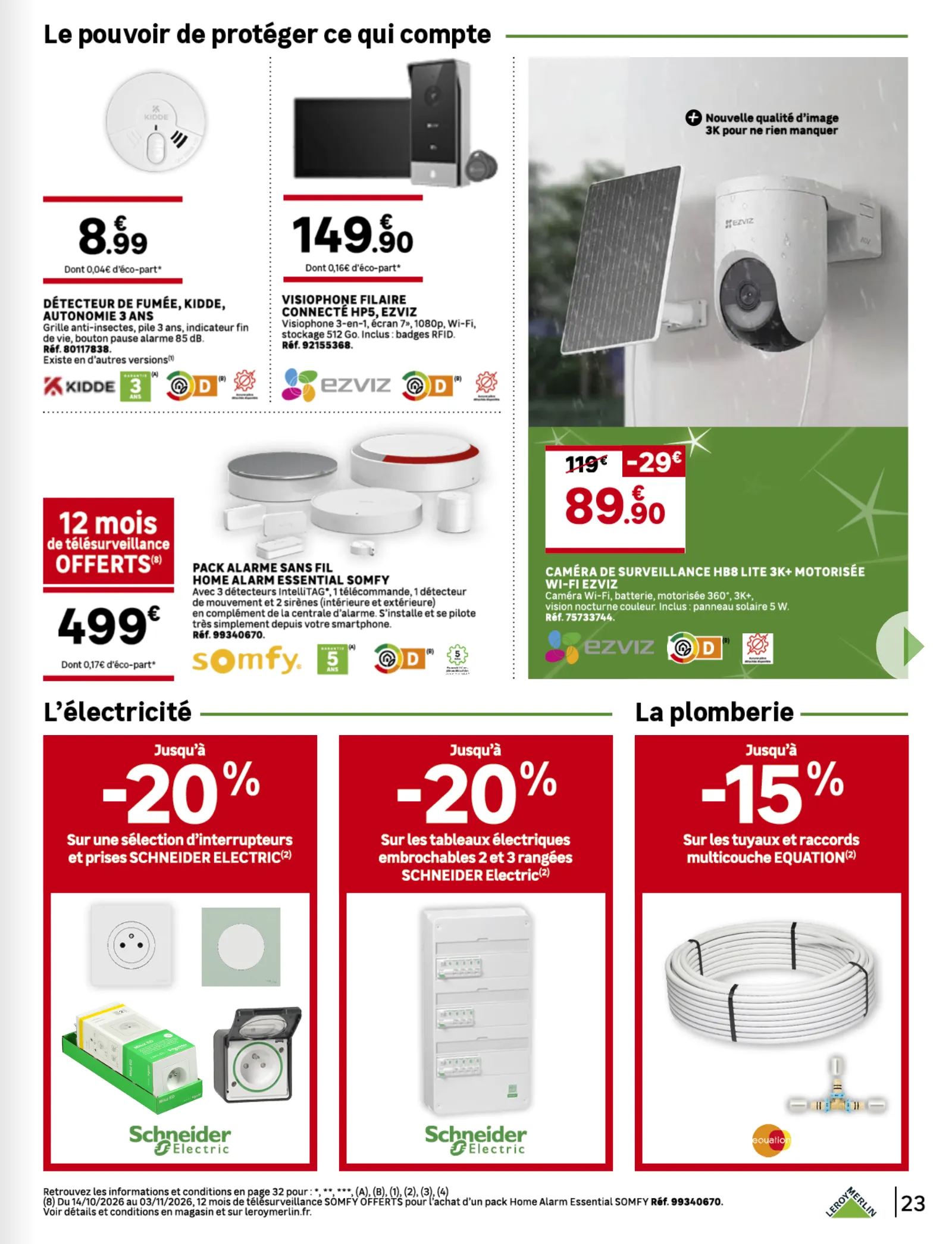 Leroy Merlin — 2026-10-14 du 14 octobre au 3 novembre 2026 - Catalogue page 23