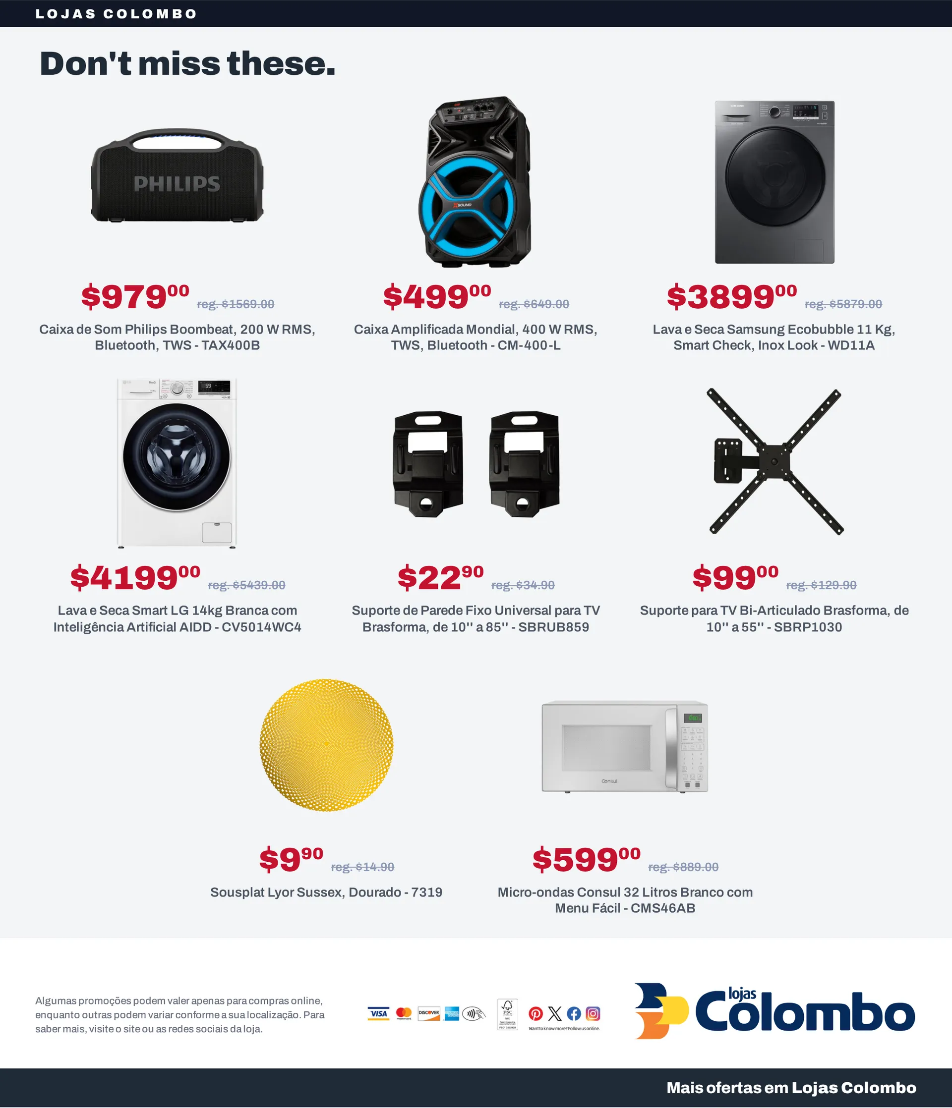 Encarte de Ofertas Imperdíveis 5 de agosto até 20 de agosto 2026 - Pagina 23