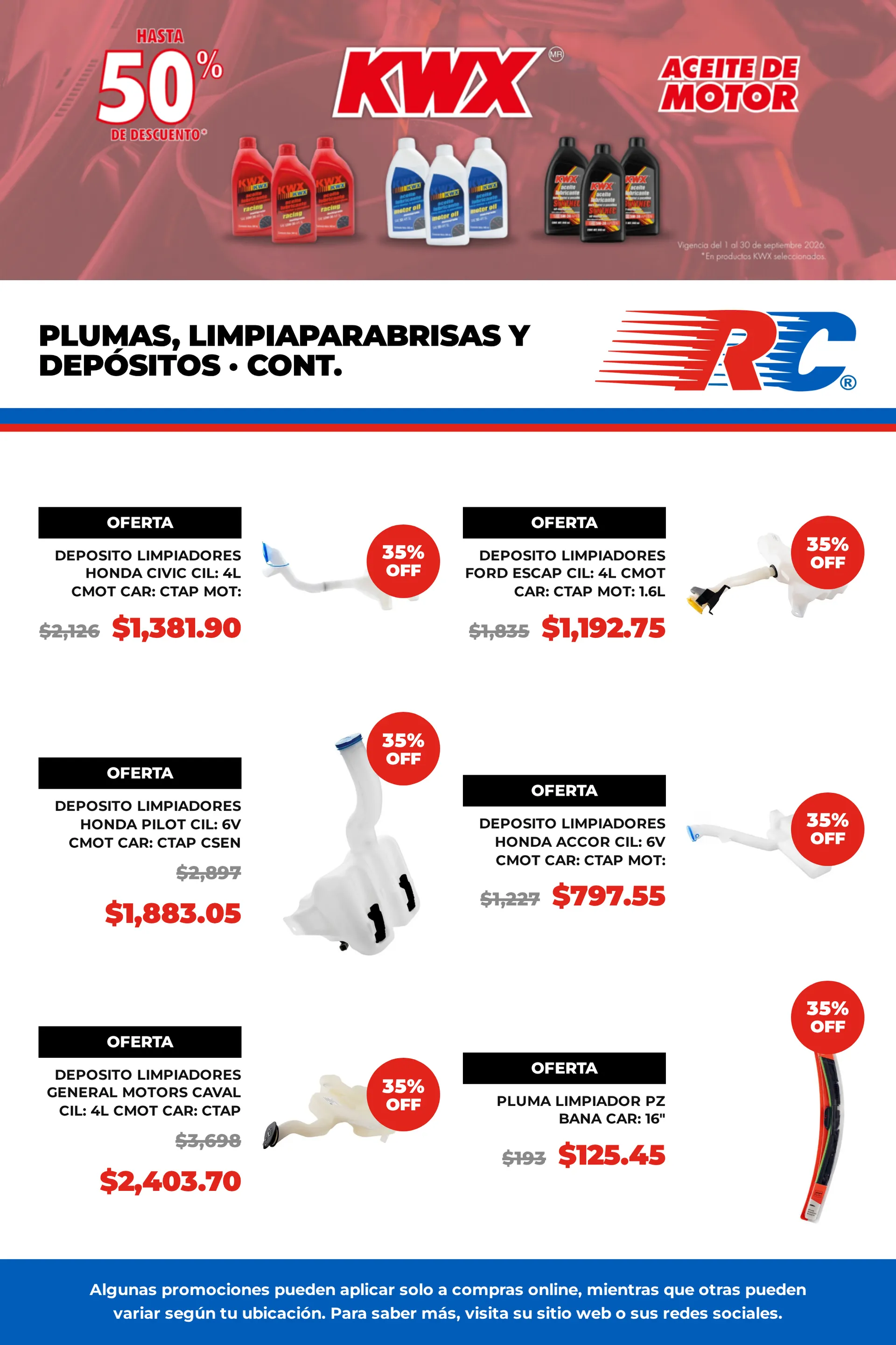 Catálogo de Refaccionaria California — 2026-09-03 3 de septiembre al 14 de septiembre 2026 - Pagina 23
