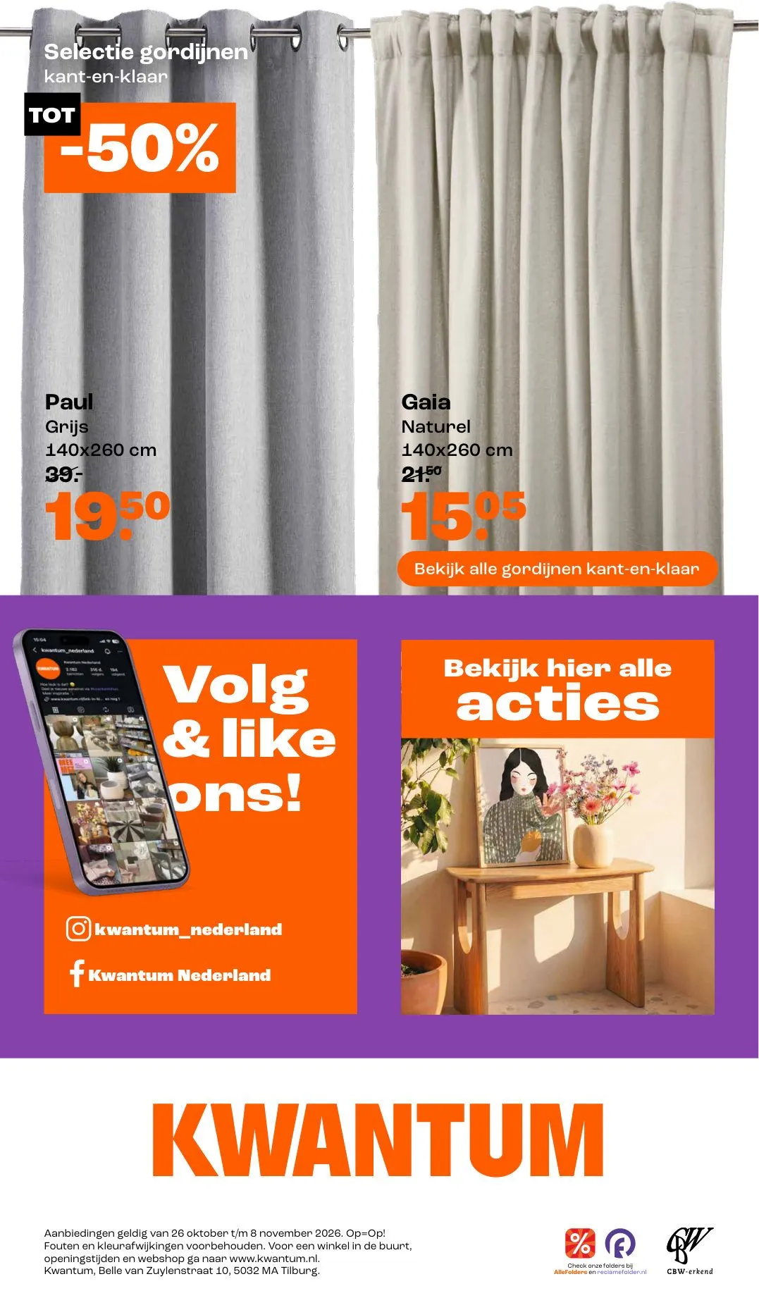 Kwantum — 2026-10-26 van 26 oktober tot 8 november 2026 - Folder pagina 23