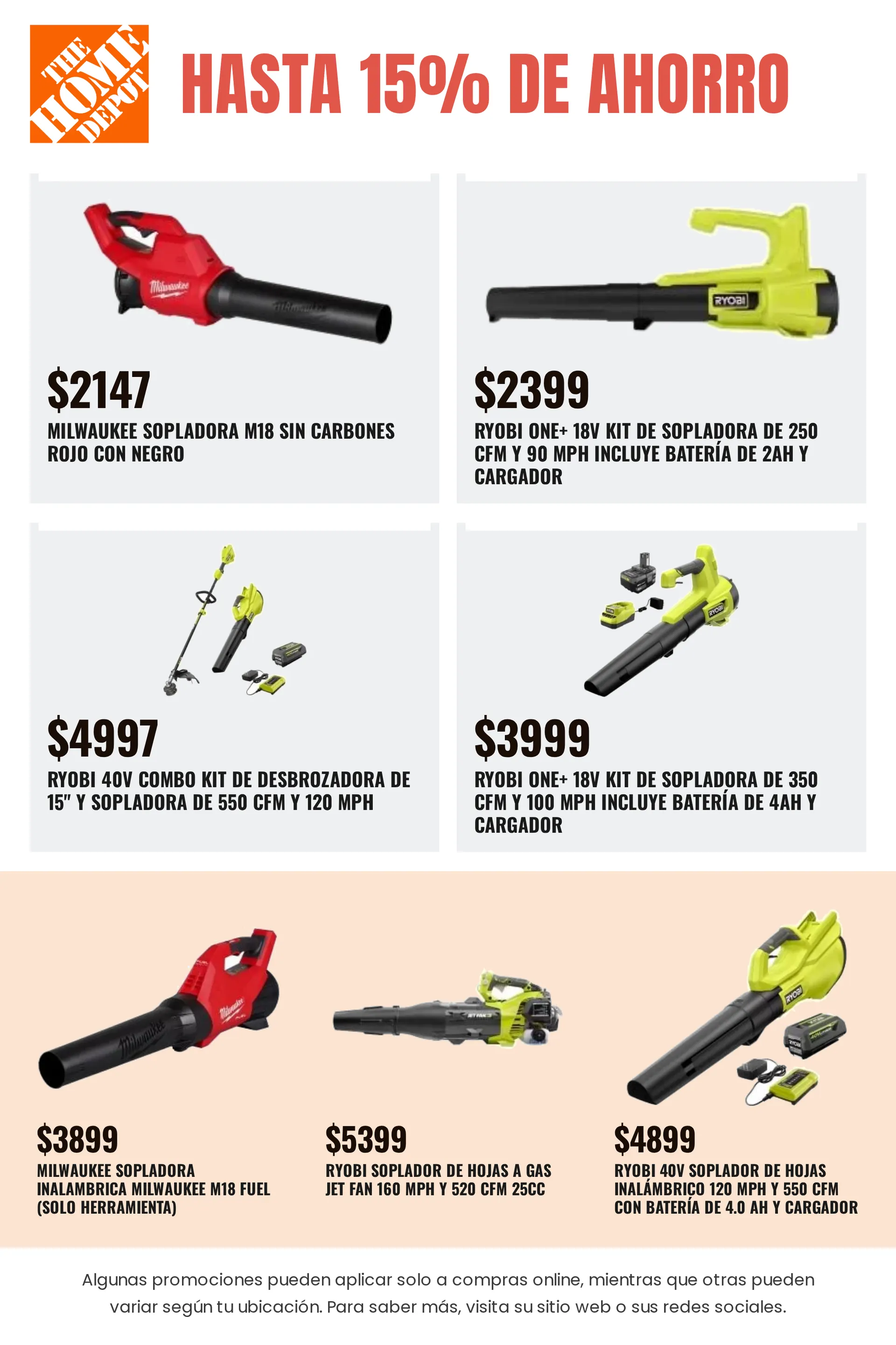Catálogo de The Home Depot — Catálogo 2 — 2026-09-22 22 de septiembre al 7 de octubre 2026 - Pagina 23