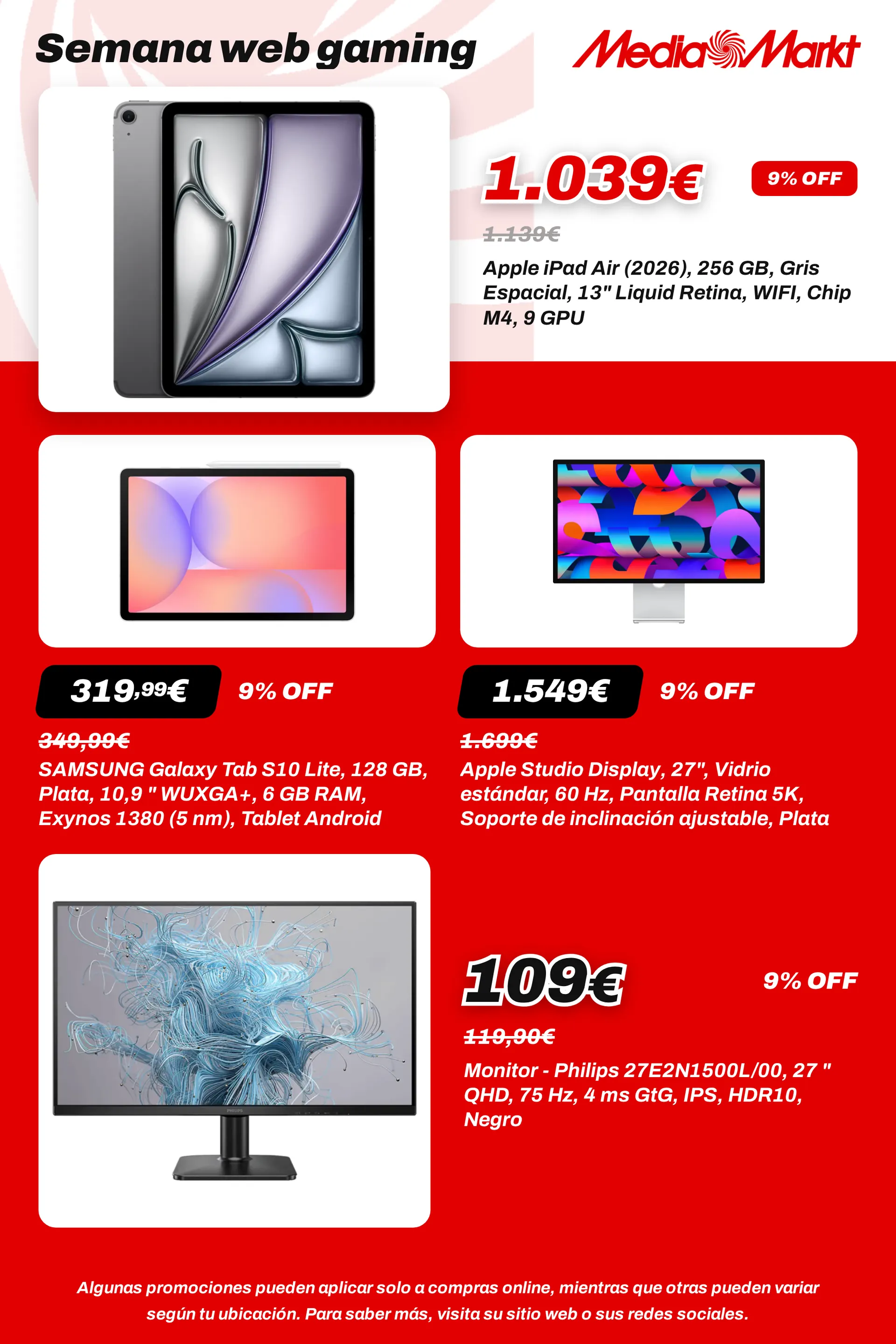 Catálogo de MediaMarkt — Gaming — 2026-09-14 14 de septiembre al 30 de septiembre 2026 - Página 23