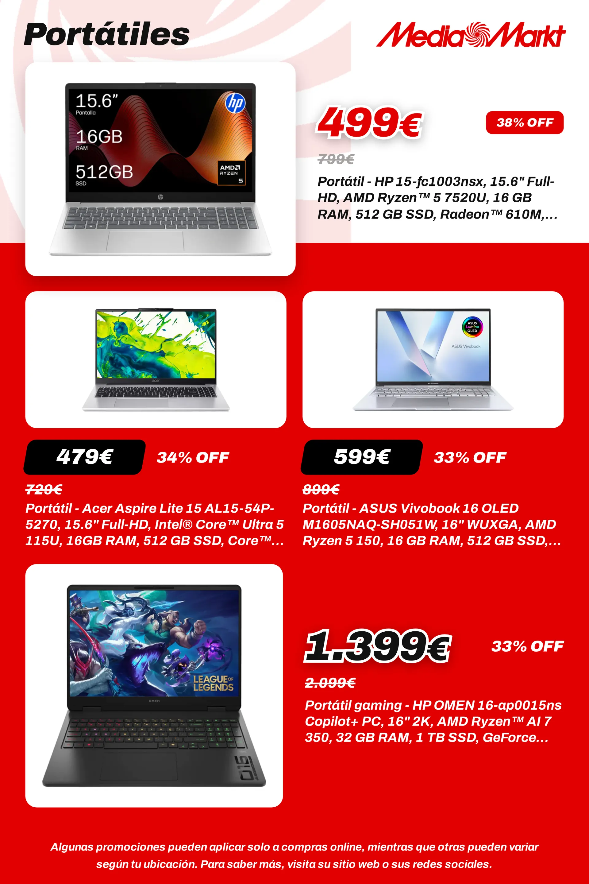 Catálogo de MediaMarkt — Portatiles — 2026-09-14 14 de septiembre al 5 de octubre 2026 - Página 23
