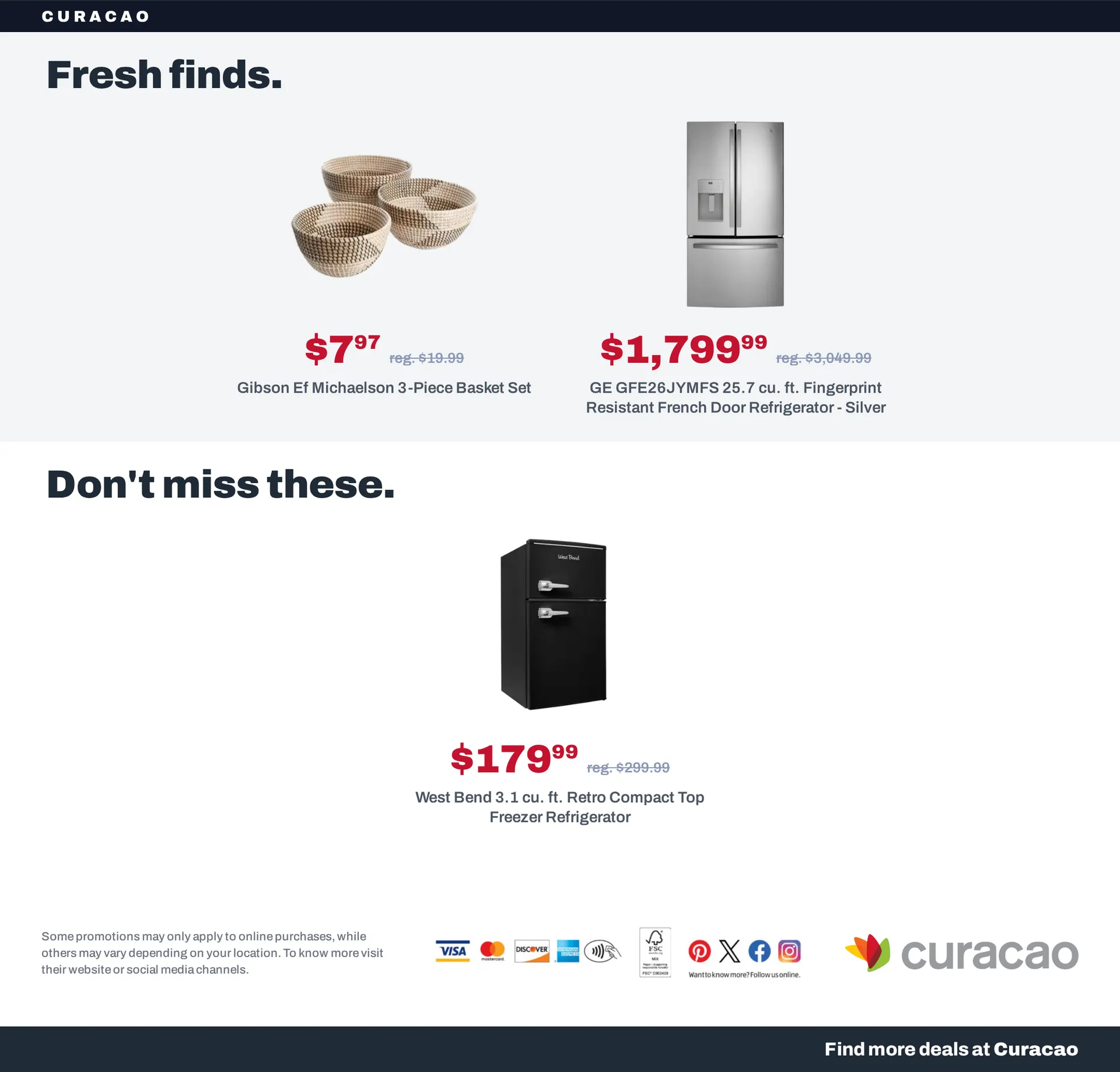 Weekly promotion Curacao — 2026-10-22 spanning from October 22 to November 5 2026 - Page 23 for Catalogue 365