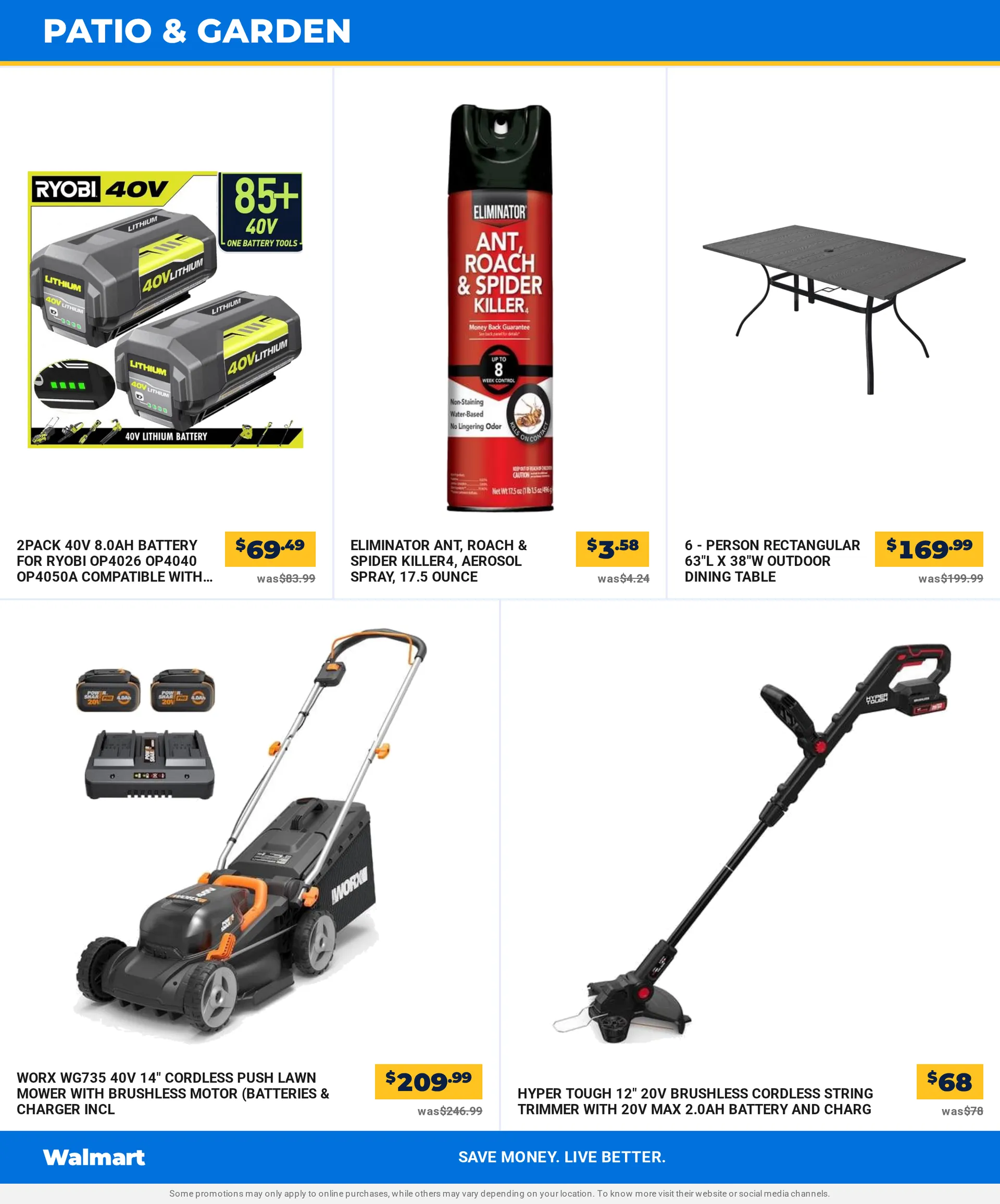 Weekly ad Walmart Savings from July 30 to August 13 2026 - Page 24