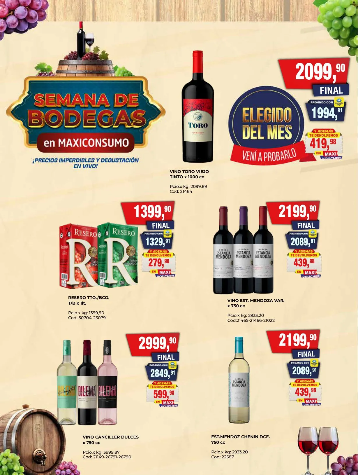 Ofertas de Maxiconsumo — 2026-08-04 3 de agosto al 9 de agosto 2026 - Página 24 del catálogo