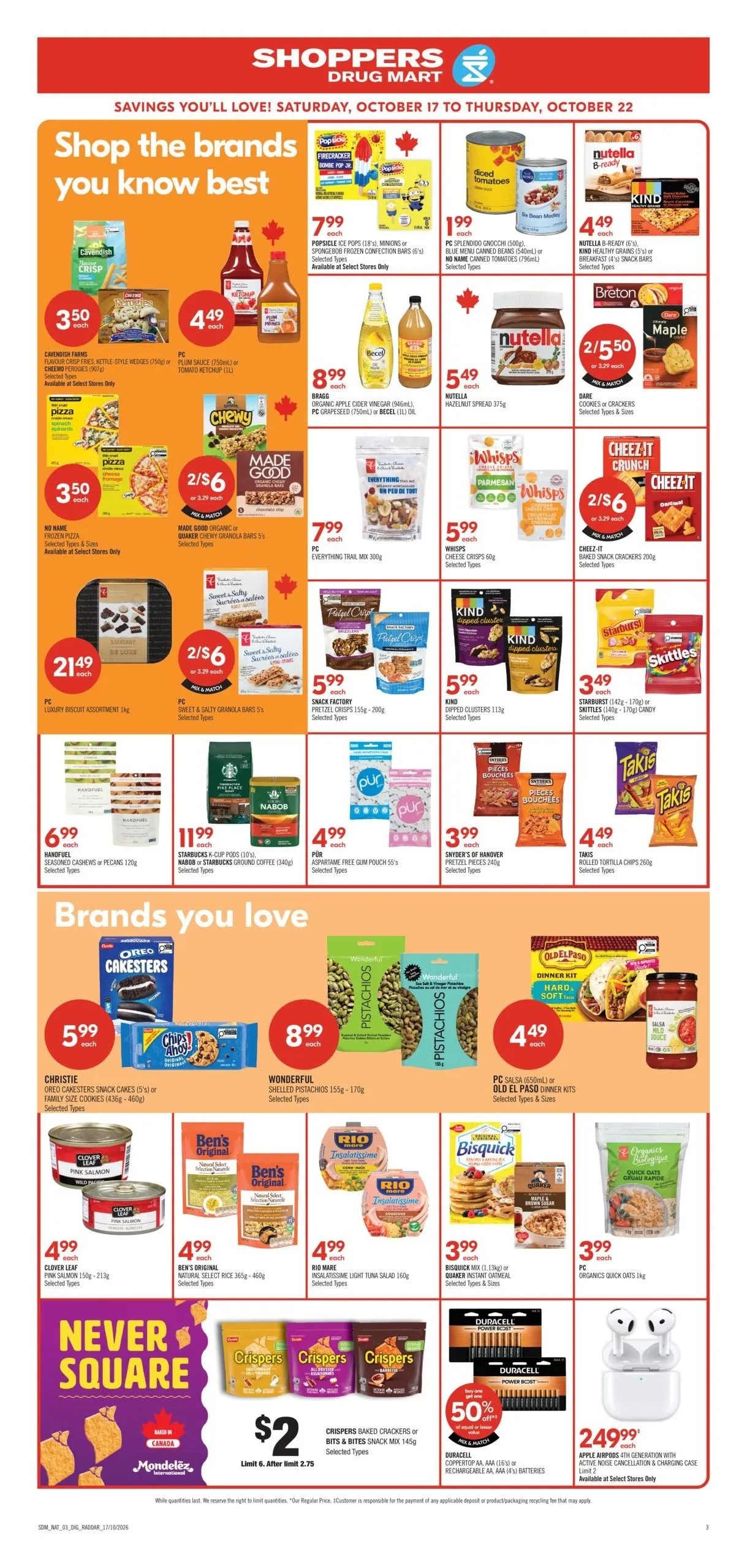 Shoppers Drug Mart — 2026-10-19 from October 19 to October 22 2026 - flyer page 24