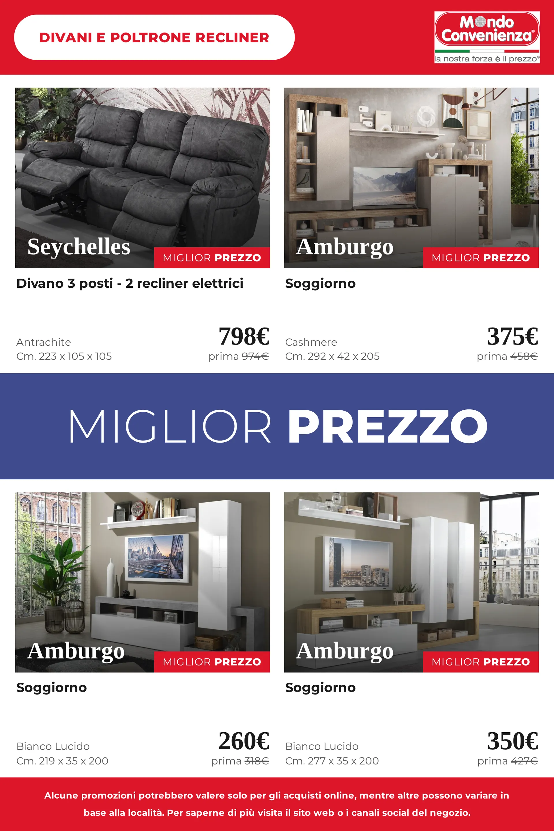 Mondo Convenienza — Catálogo 1 — 2026-09-23 da 23 settembre a 12 ottobre di 2026 - Pagina del volantino 24