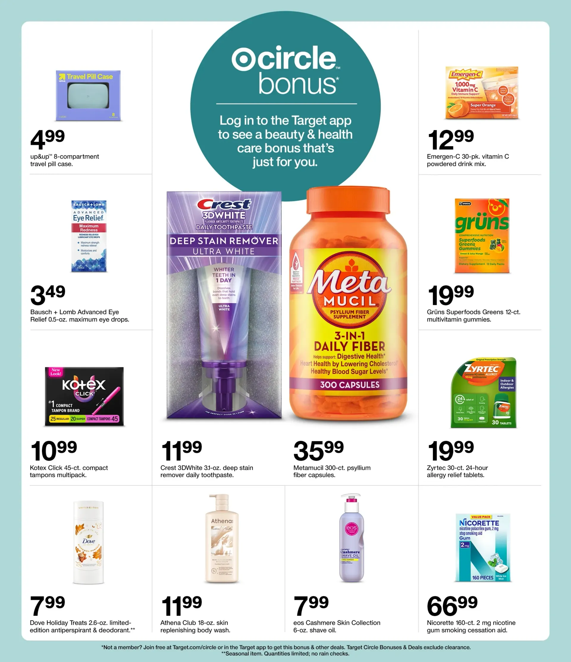 Weekly promotion Target — 2026-10-21 spanning from October 18 to October 24 2026 - Page 24 for Catalogue 365
