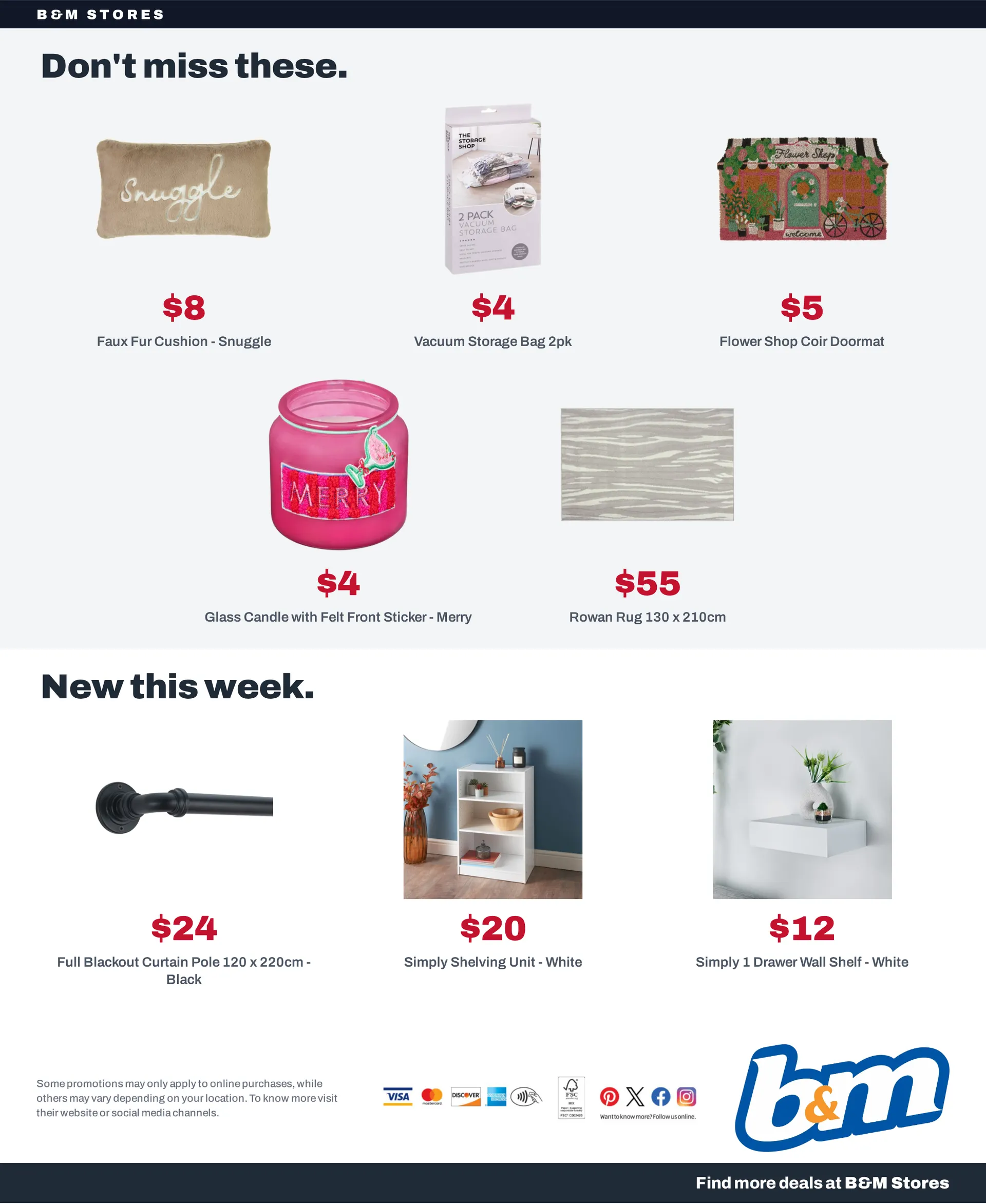 B&M Stores — Homewares — 2026-09-21 from 21 September to 9 October 2026 - Catalogue Page 24