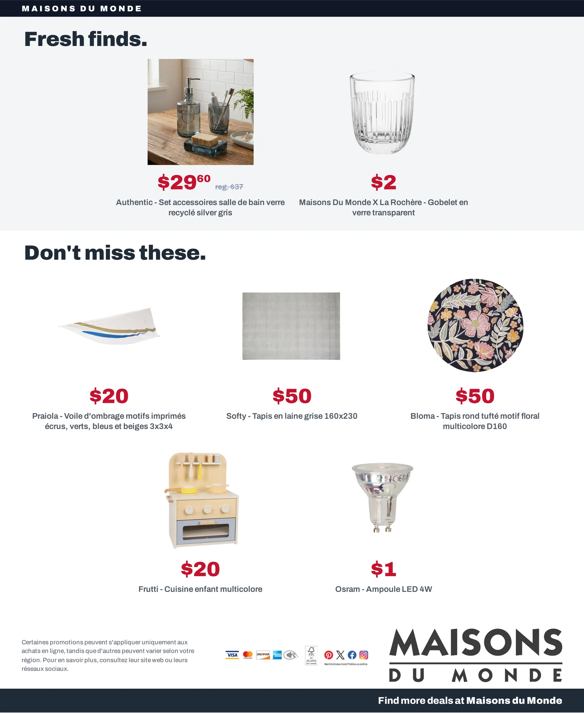 Maisons du Monde — 2026-10-27 du 27 octobre au 11 novembre 2026 - Catalogue page 25
