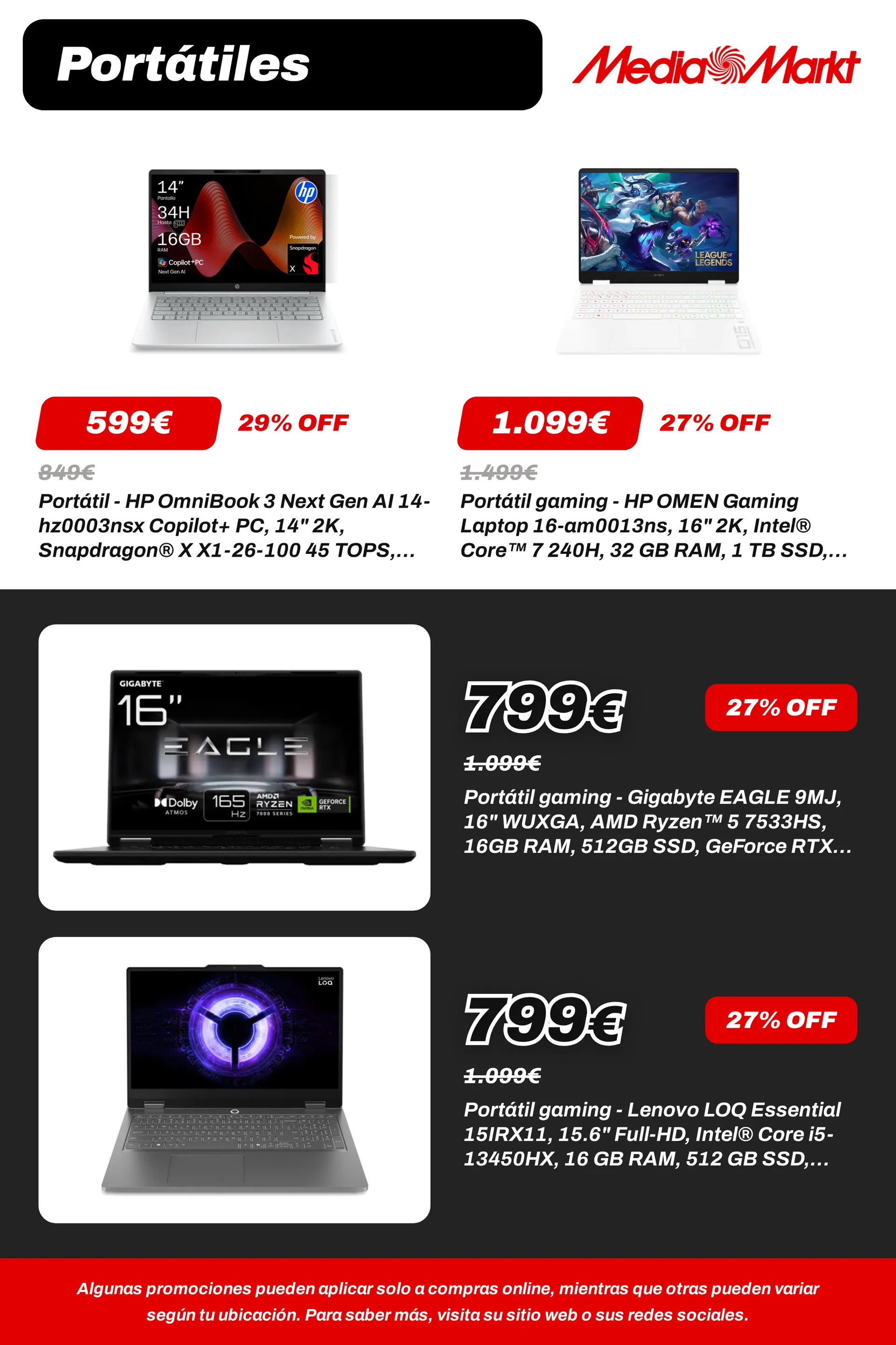 Catálogo de MediaMarkt — Portatiles — 2026-09-14 14 de septiembre al 5 de octubre 2026 - Página 25
