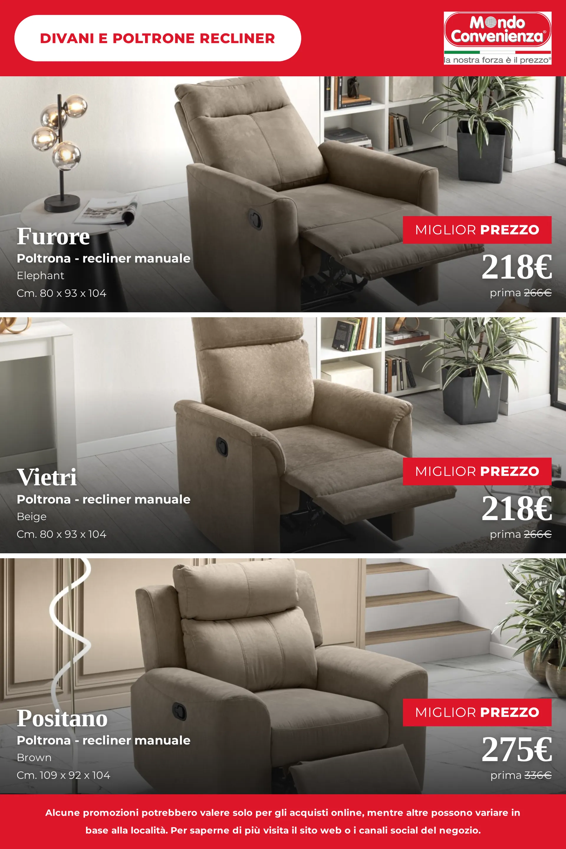 Mondo Convenienza — 2026-09-08 da 8 settembre a 23 settembre di 2026 - Pagina del volantino 25