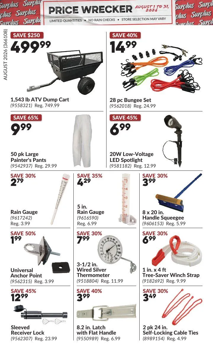 Princess Auto — 2026-08-20 from August 1 to August 31 2026 - flyer page 25