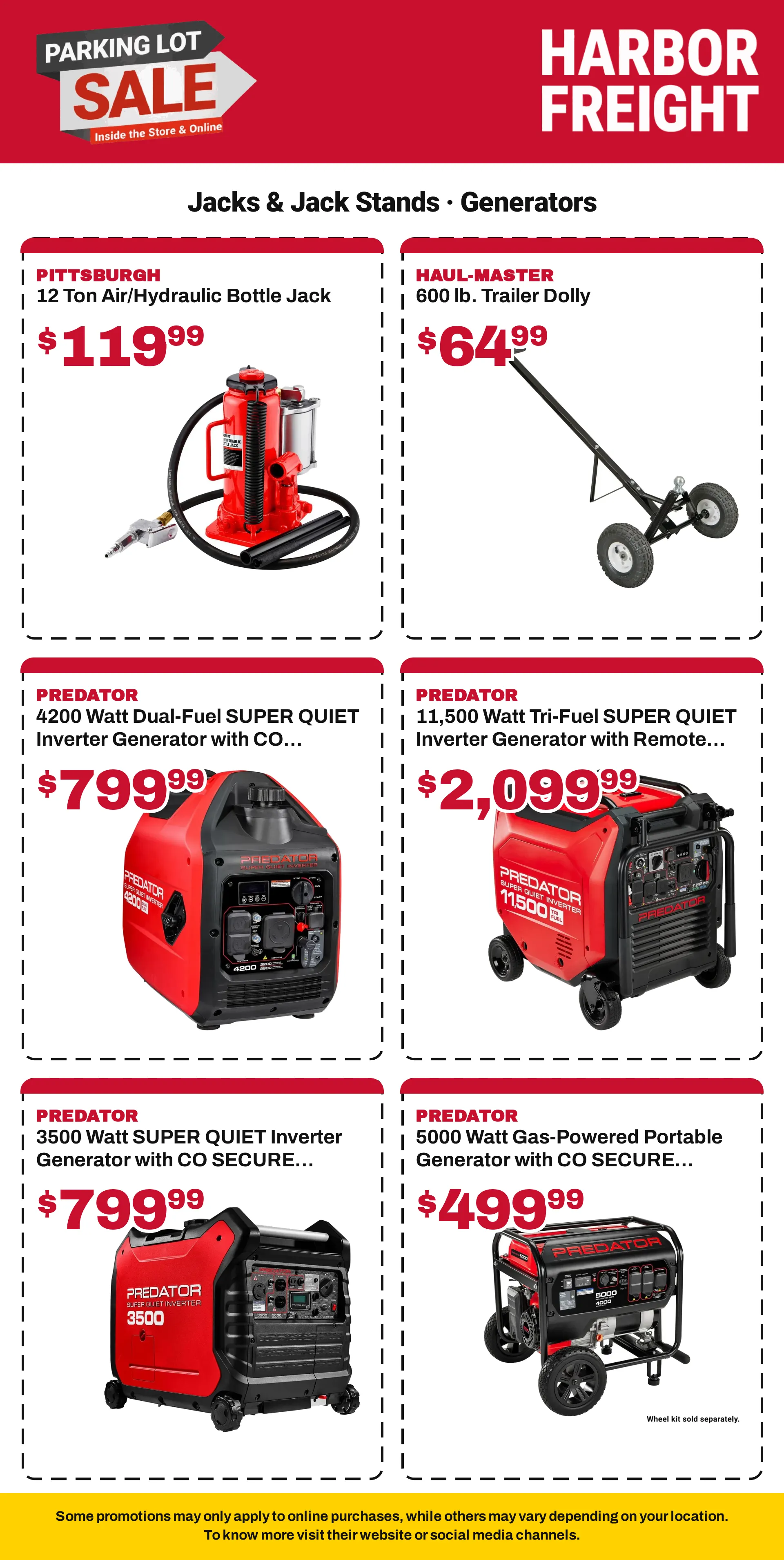 Weekly ad Harbor Freight — Tools — 2026-09-21 from September 21 to November 4 2026 - Page 25