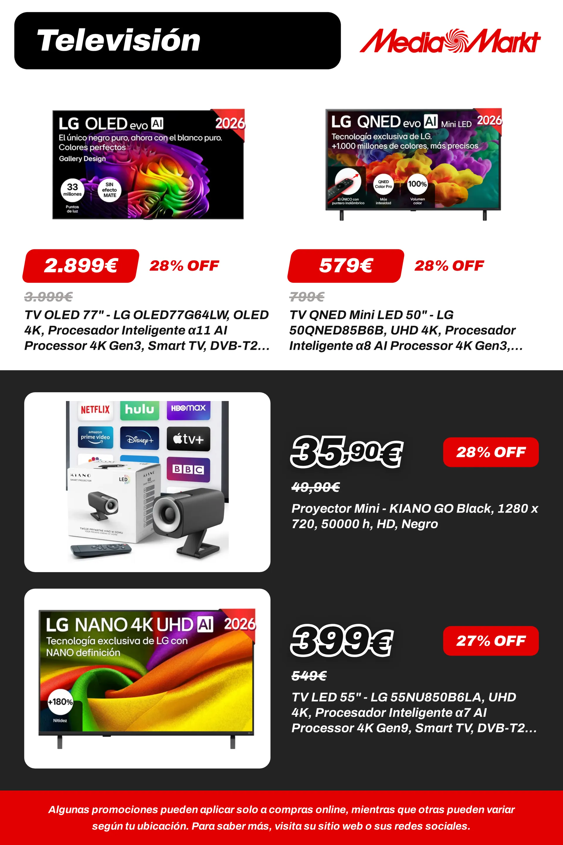 Catálogo de MediaMarkt — TVs y Monitores — 2026-09-14 14 de septiembre al 5 de octubre 2026 - Página 25