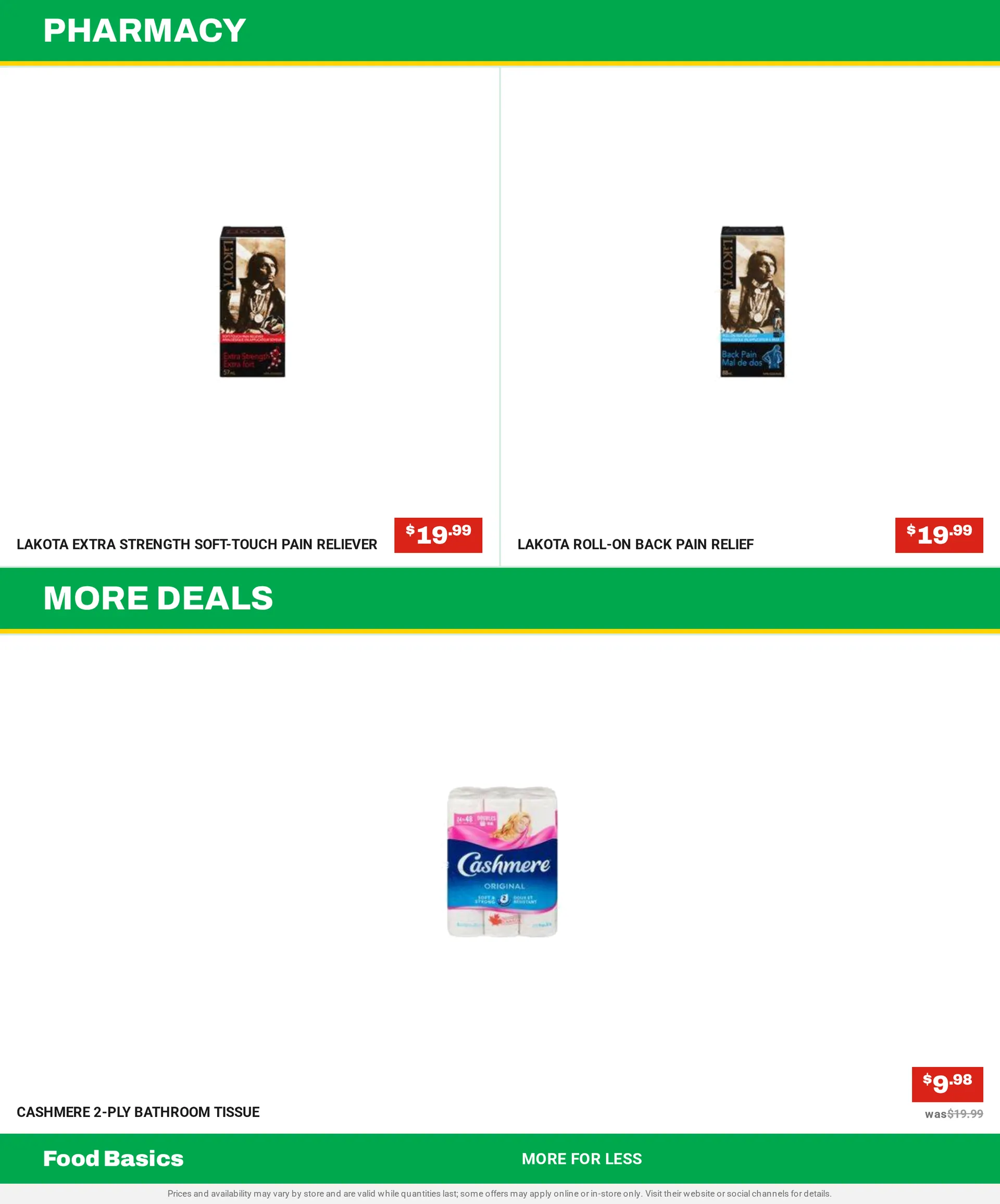Food Basics — 2026-07-30 from July 30 to August 6 2026 - flyer page 25