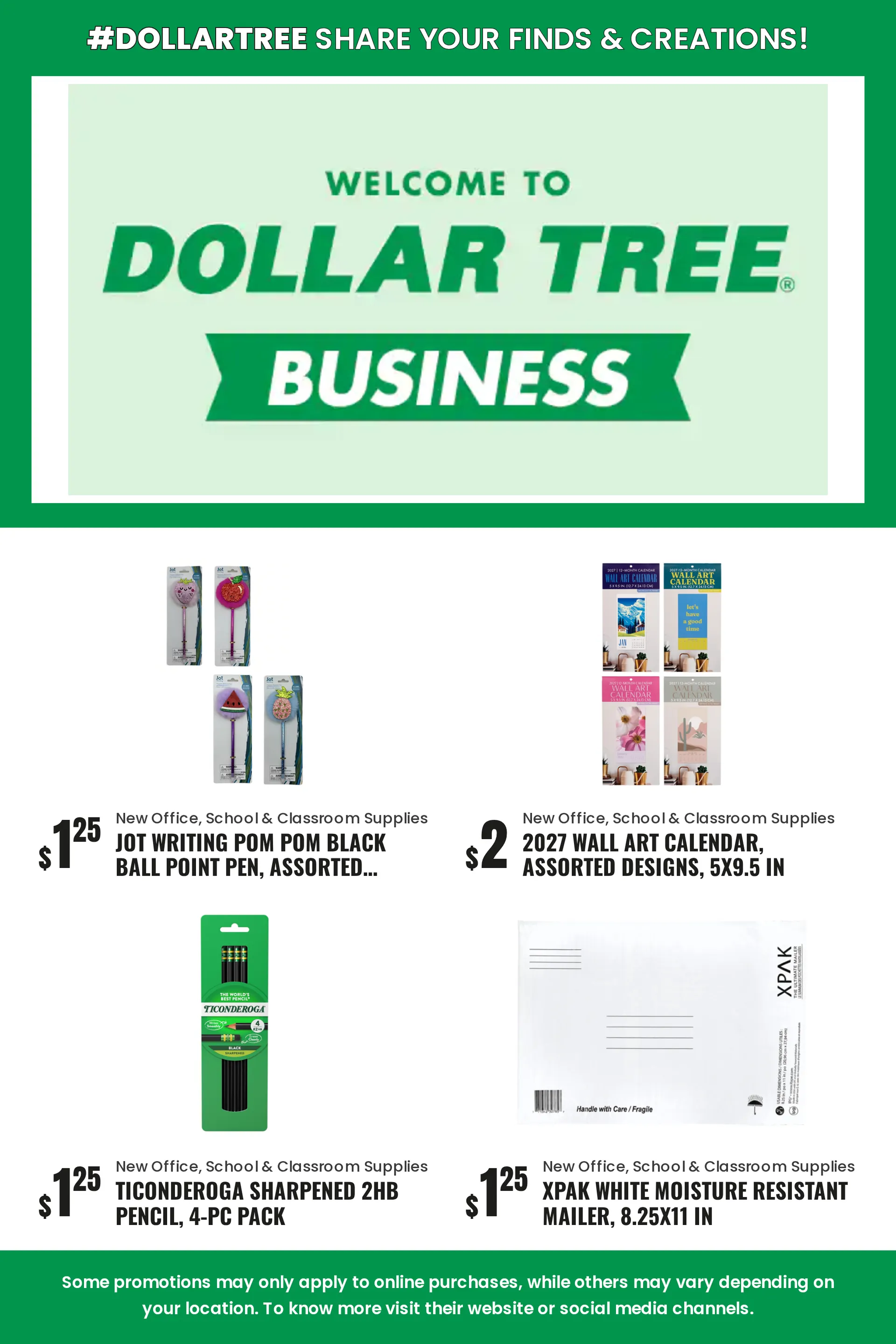 Weekly ad Dollar Tree — Catálogo 2 — 2026-09-24 from September 24 to October 5 2026 - Page 25