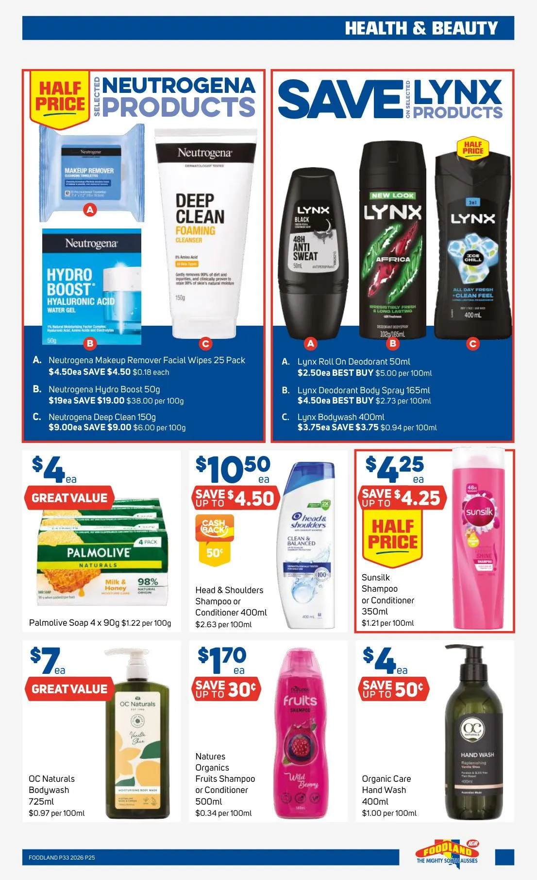 Foodland — 2026-08-12 - Catalogue valid from 12 August to 18 August 2026 - page 25